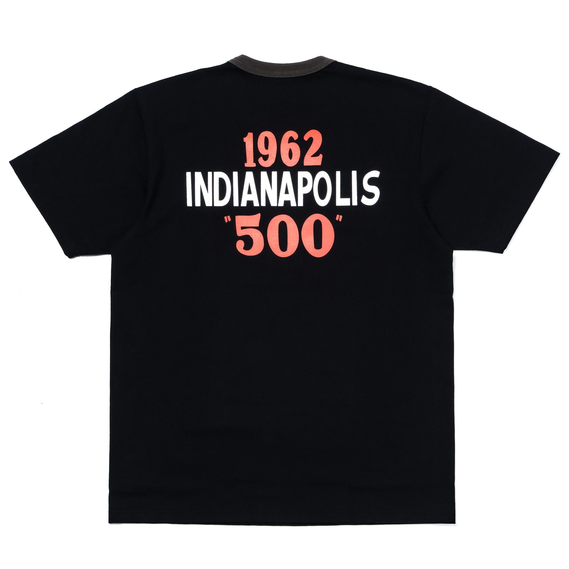 BC26004 BUCO TEE / WELCOME RACING FANS! - BLACKxCHARCOAL