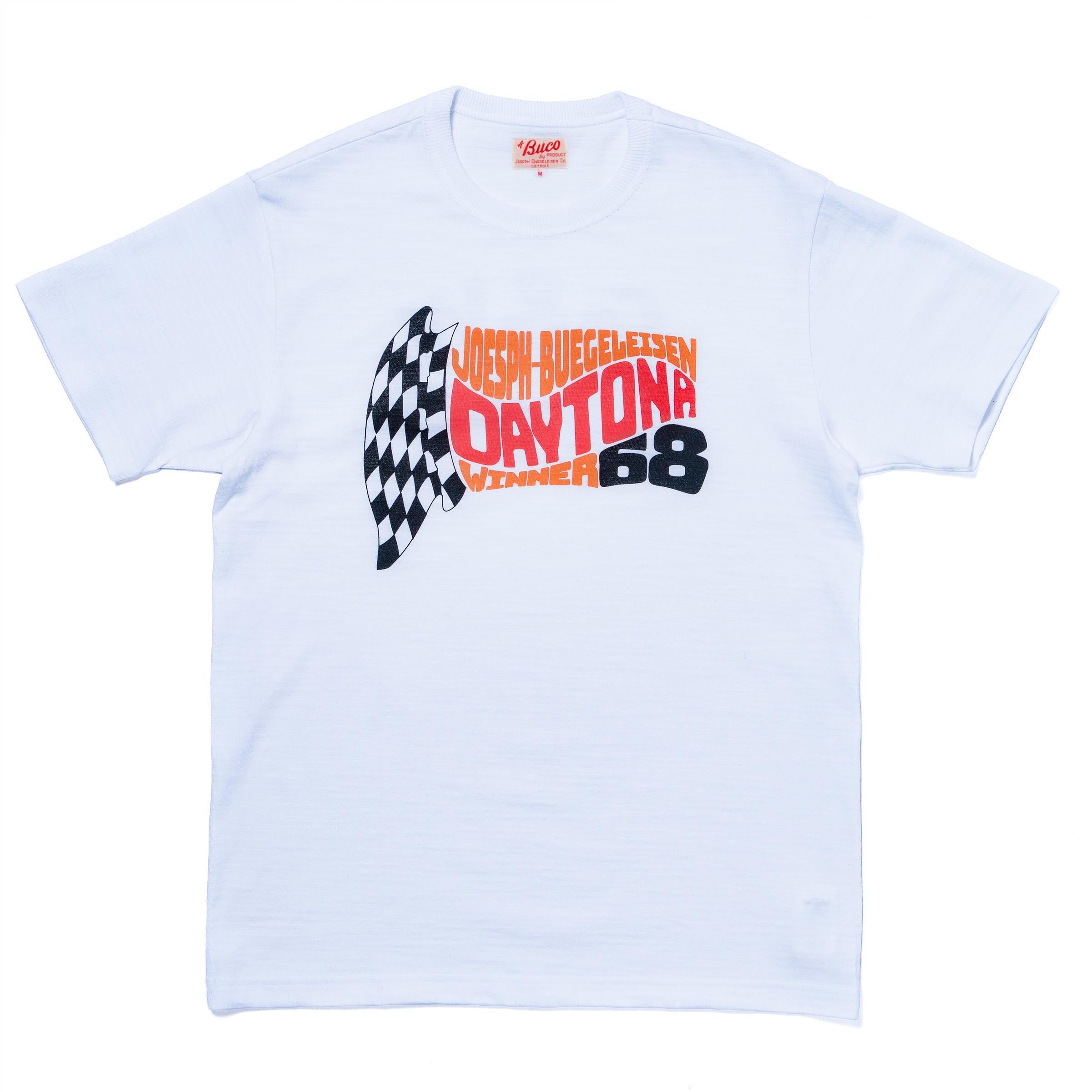 BC26008 ATHLETIC T-SHIRT / DAYTONA 68’ - WHITE