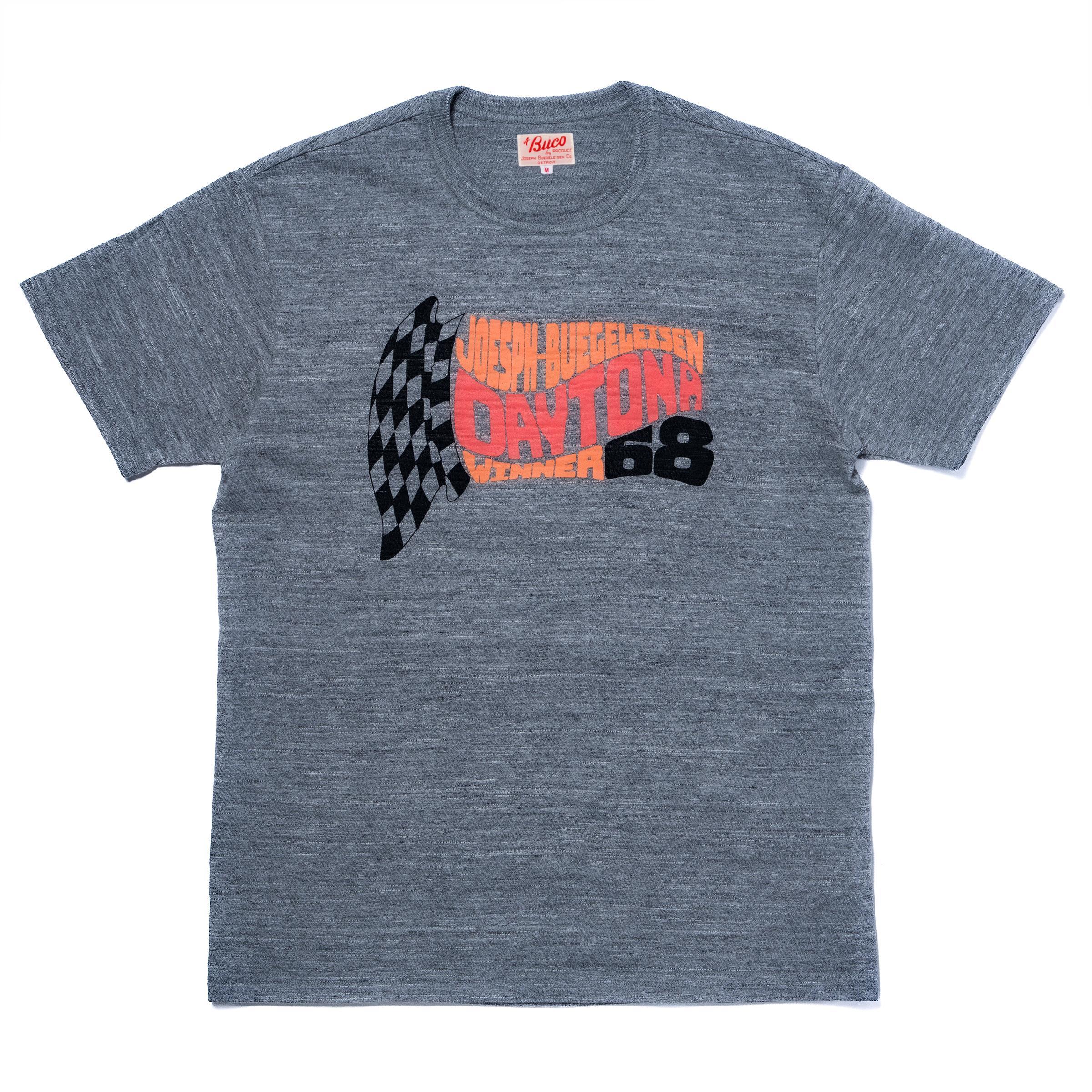 BC26008 ATHLETIC T-SHIRT / DAYTONA 68’ - GRAY