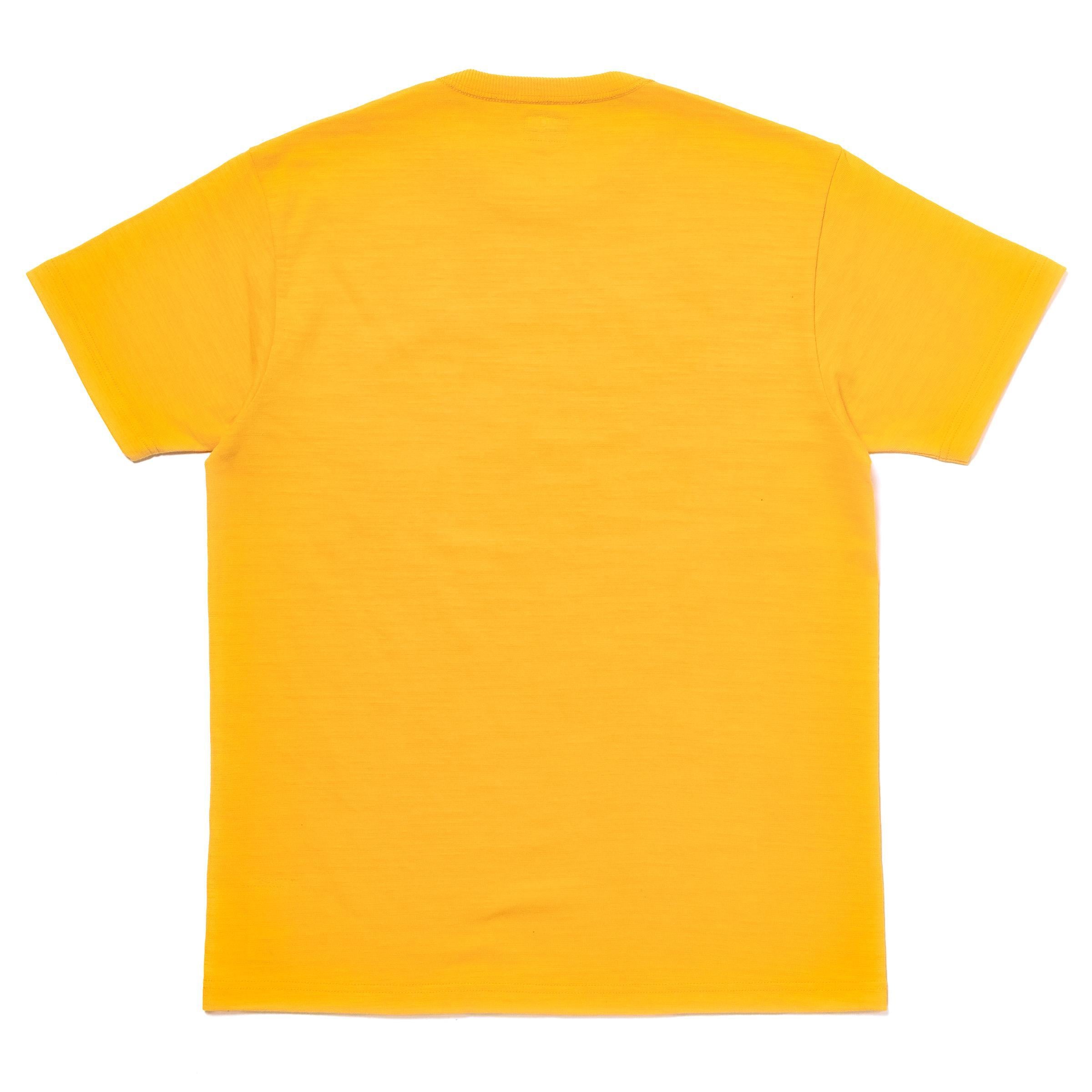 BC26009 ATHLETIC T-SHIRT / 2-WHEELERS OF DETROIT - YELLOW