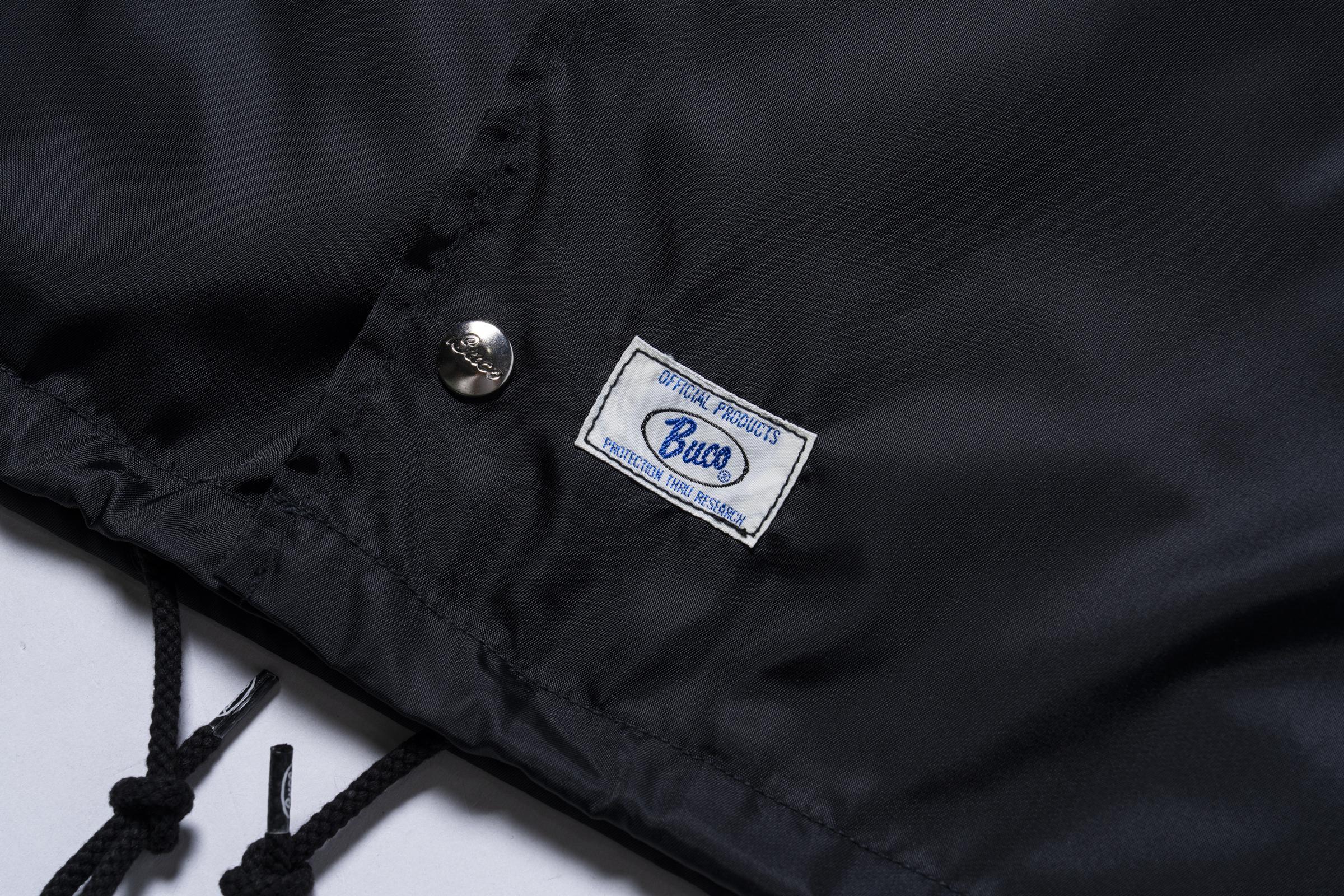 BJ26001 BUCO COACH JACKET / ENTHUSIAST - BLACK