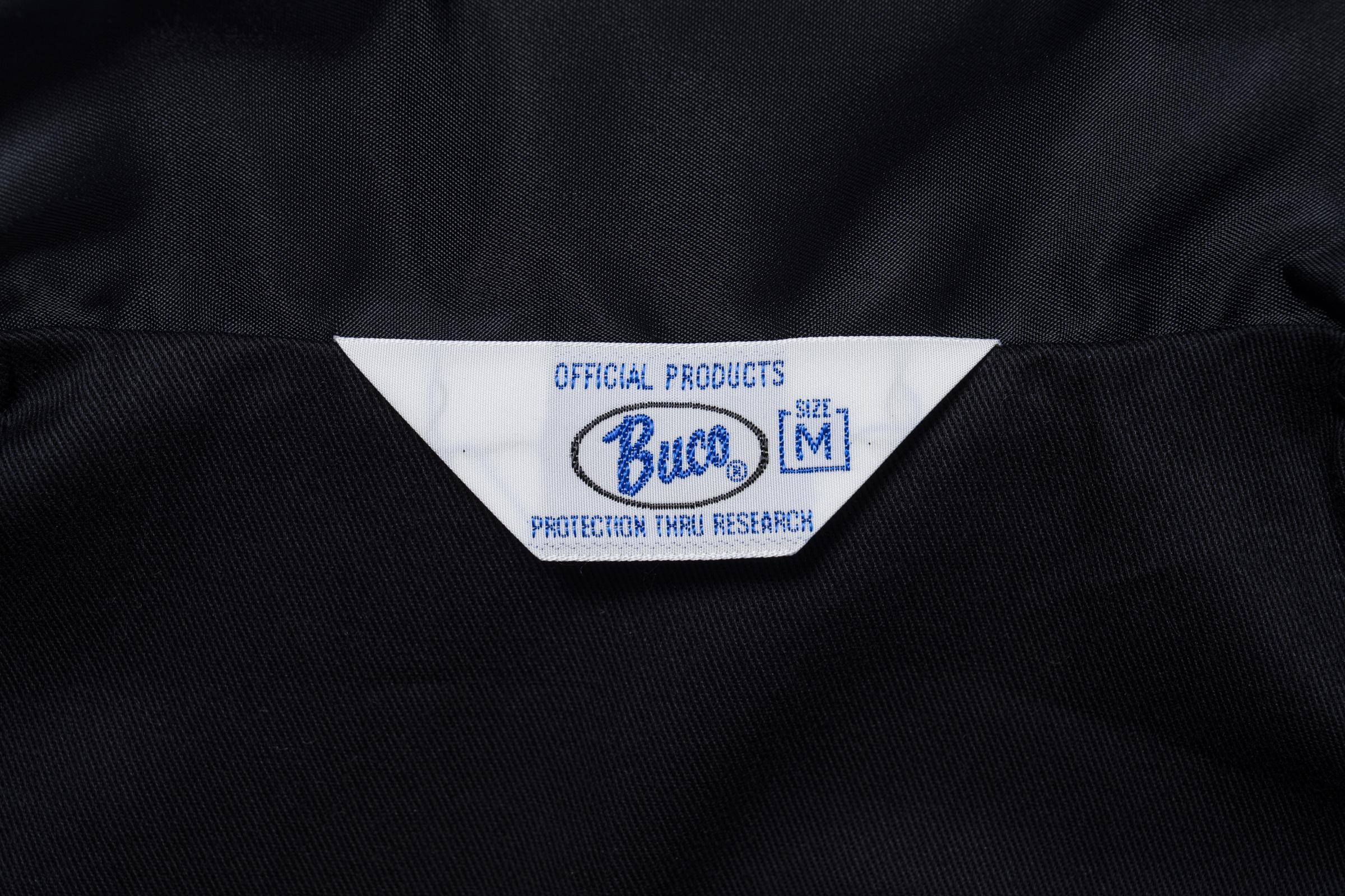 BJ26001 BUCO COACH JACKET / ENTHUSIAST - BLACK