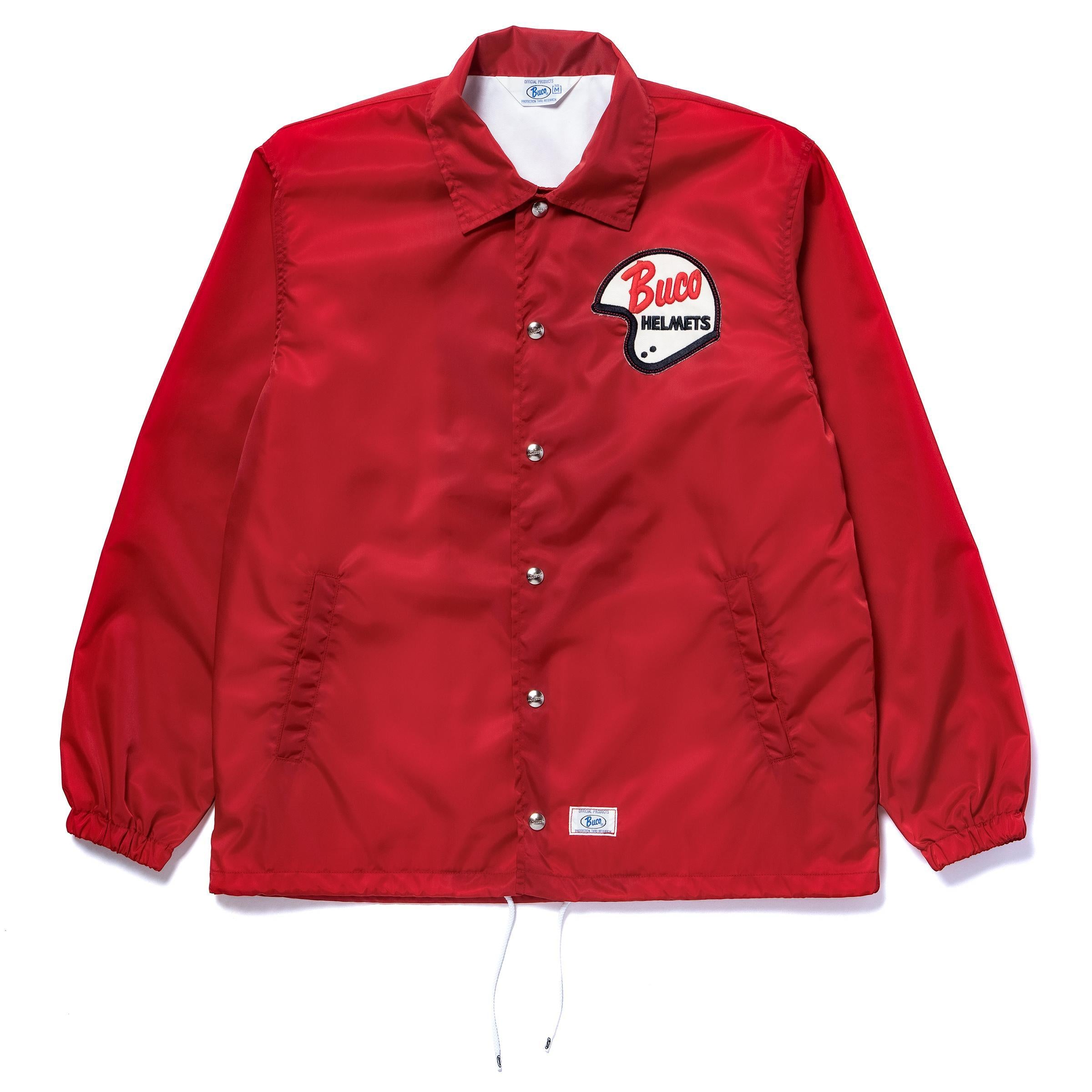 BJ26001 BUCO COACH JACKET / ENTHUSIAST - RED