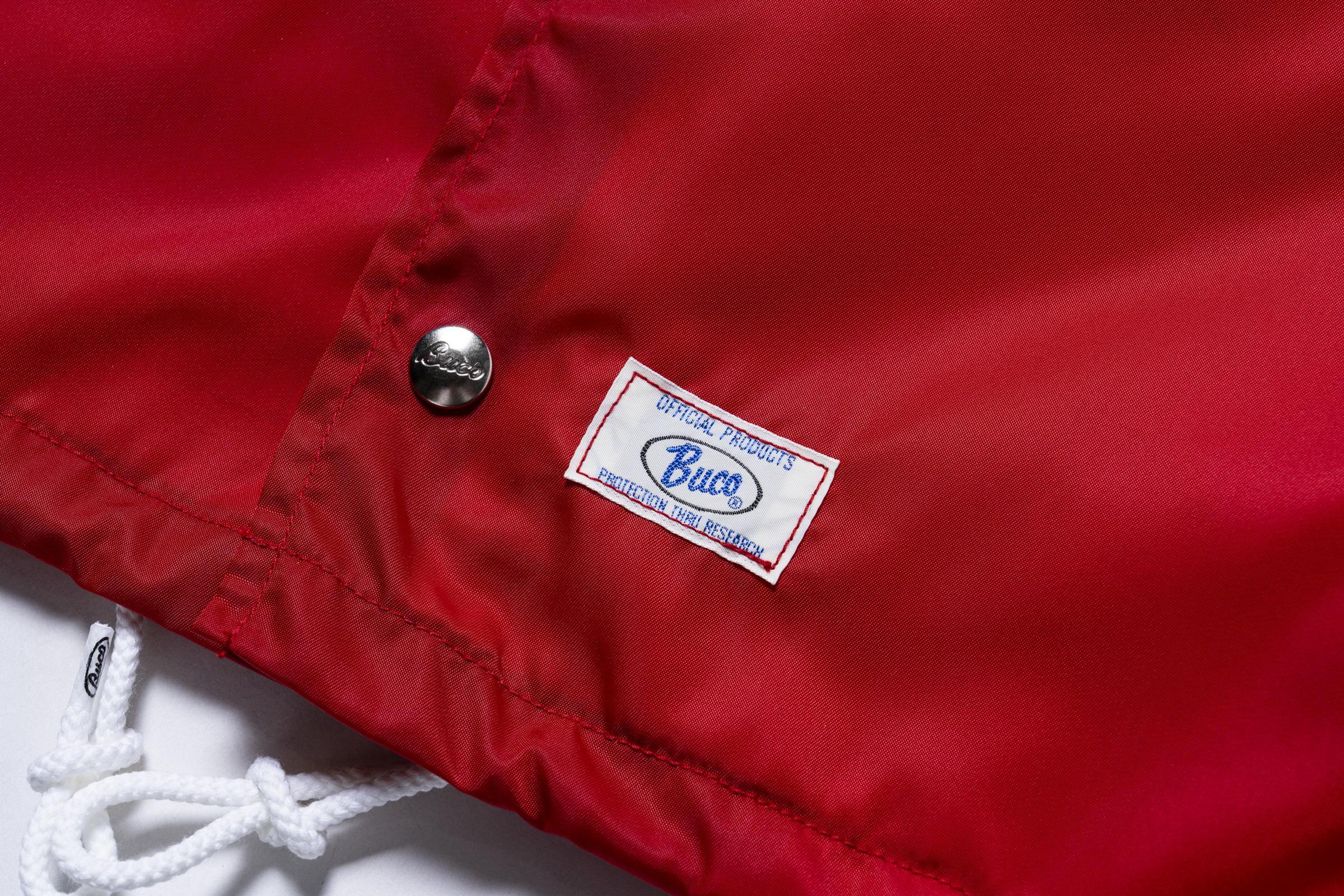 BJ26001 BUCO COACH JACKET / ENTHUSIAST - RED