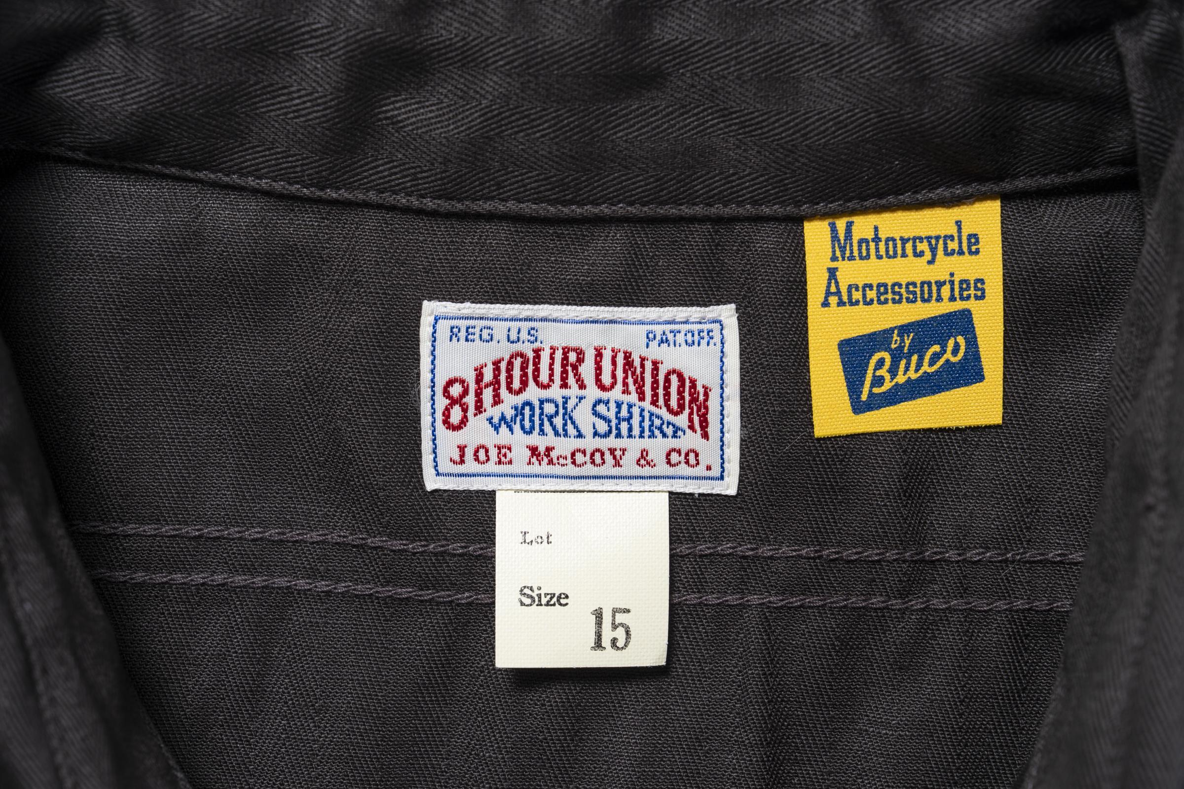 BS25001 BUCO WORKSHIRT S/S / CULVER CITY - STEEL