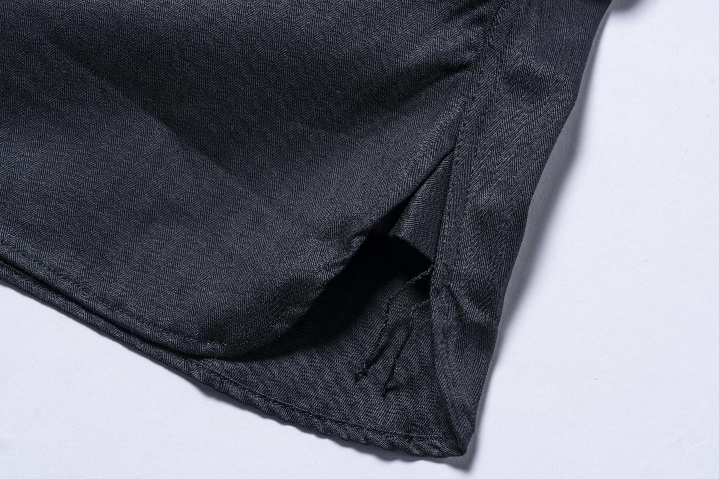 BS25001 BUCO WORKSHIRT S/S / CULVER CITY - BLACK