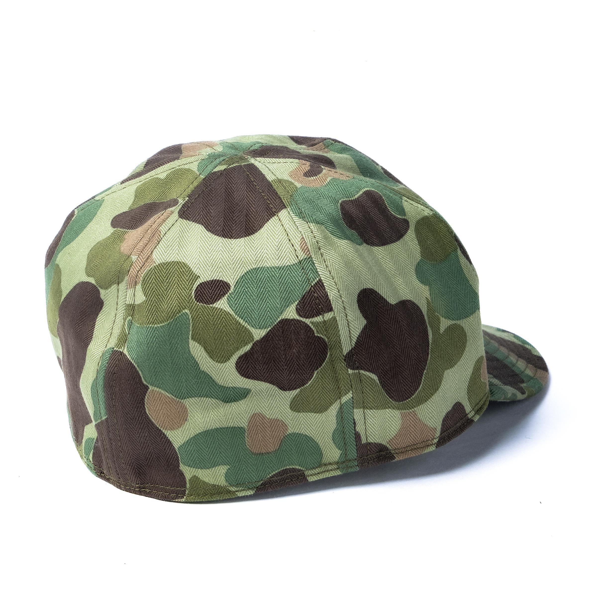 MA26002 A-3 CAP / REVERSIBLE FROGSKIN CAMOUFLAGE - GREEN
