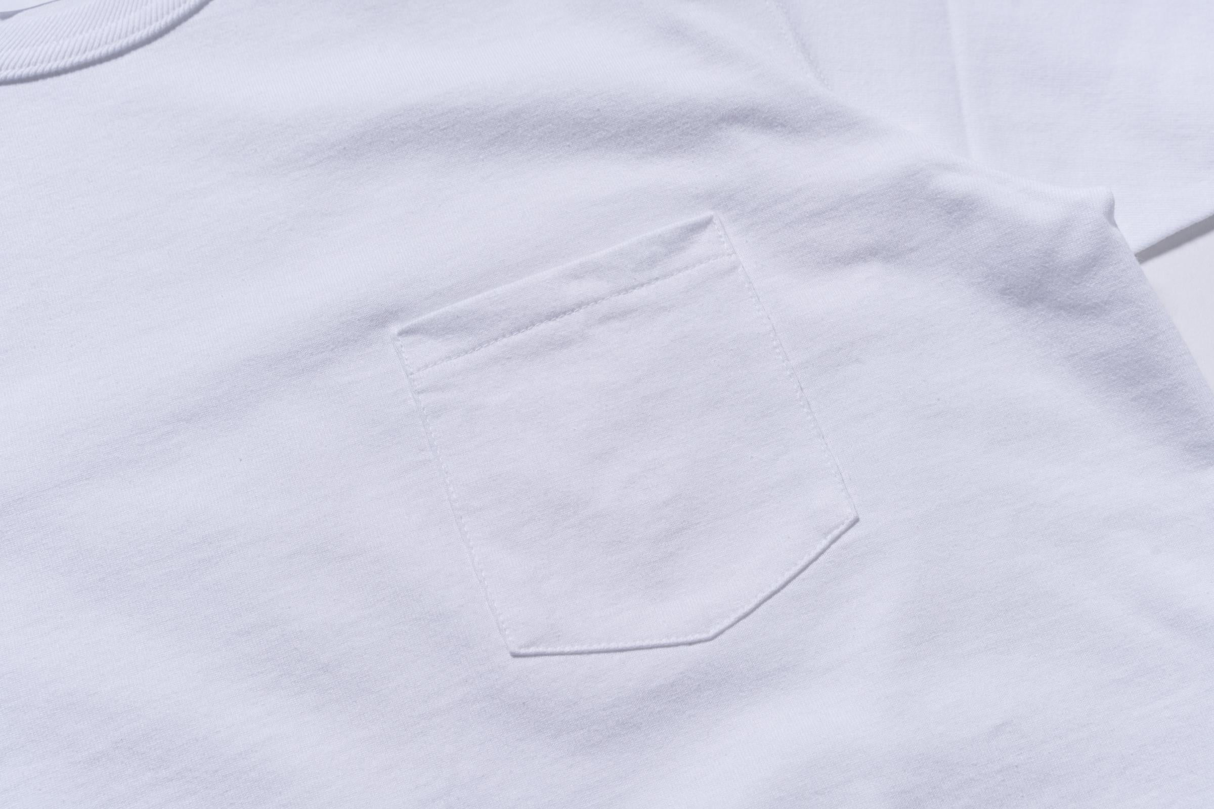 MC22006 POCKET TEE - WHITE