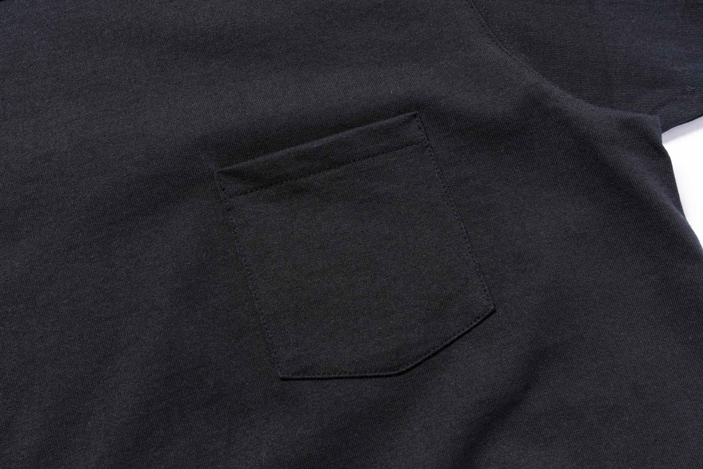 MC22006 POCKET TEE - BLACK