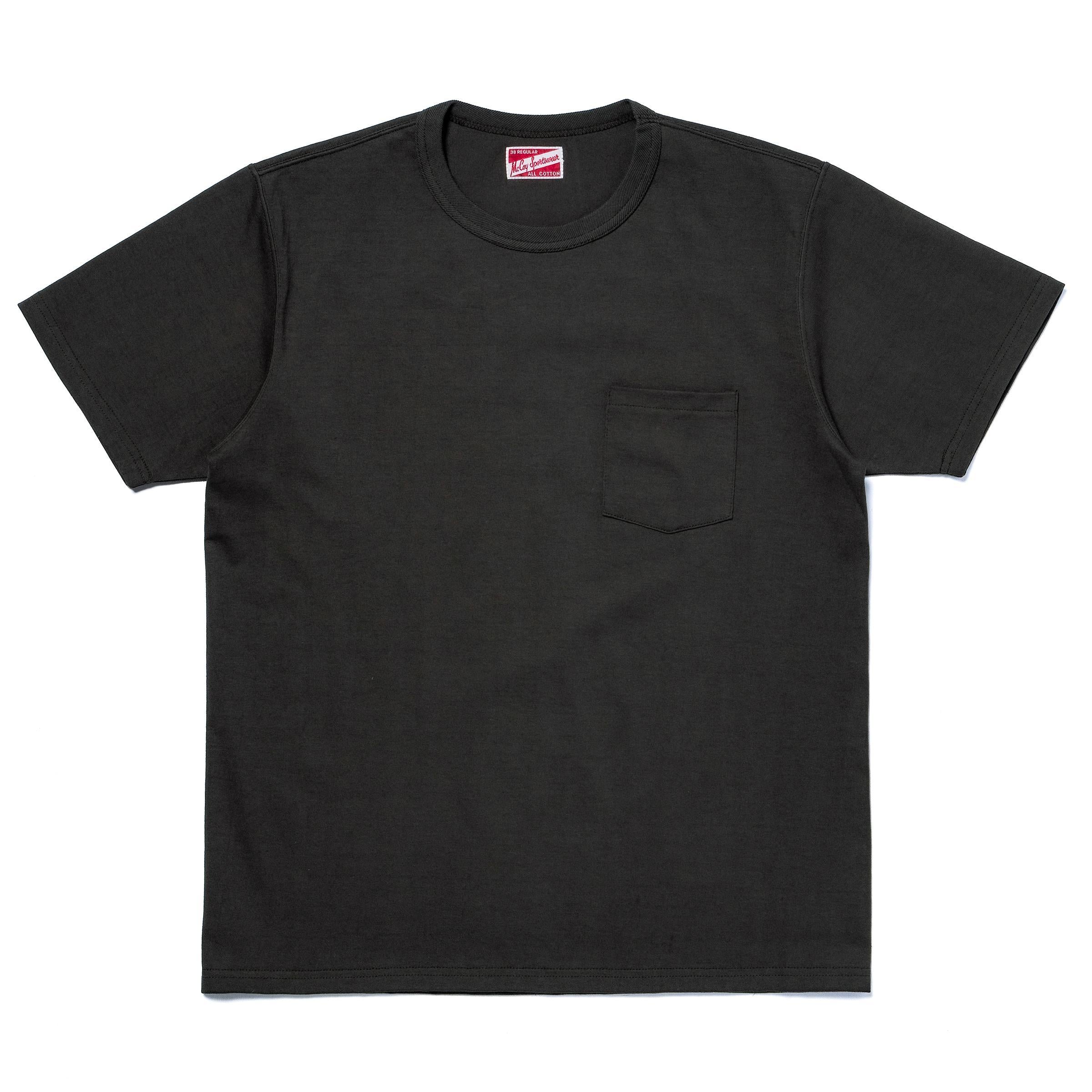 MC22006 POCKET TEE - CHARCOAL