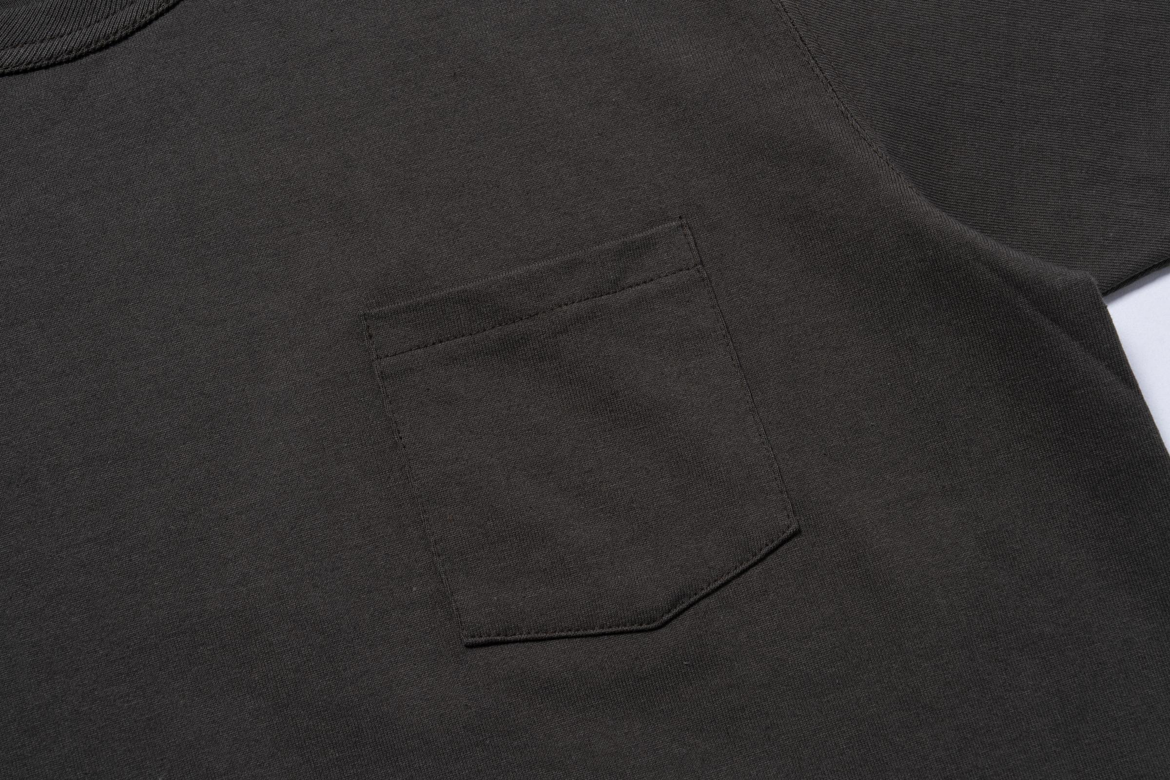 MC22006 POCKET TEE - CHARCOAL