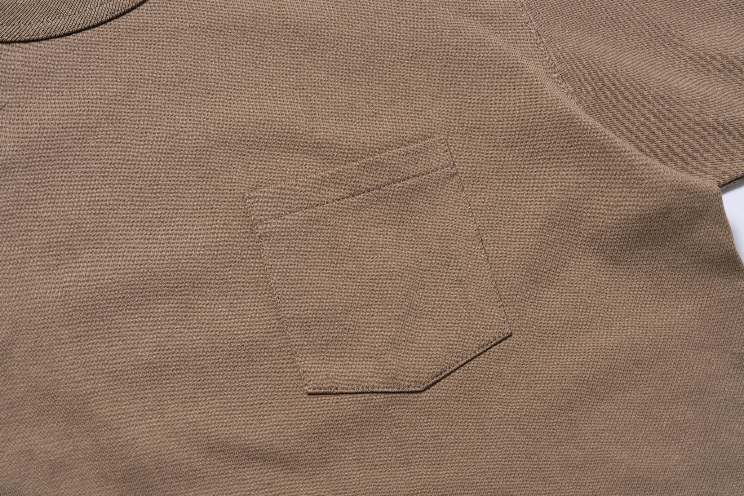 MC22006 POCKET TEE - CHESTNUT