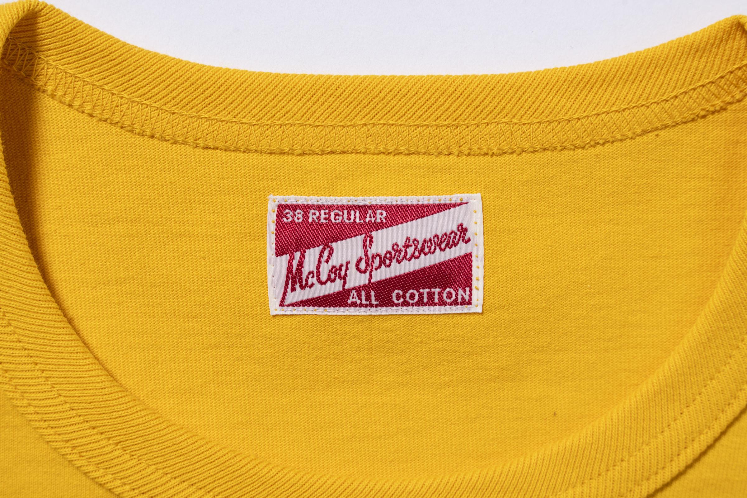 MC22006 POCKET TEE - YELLOW