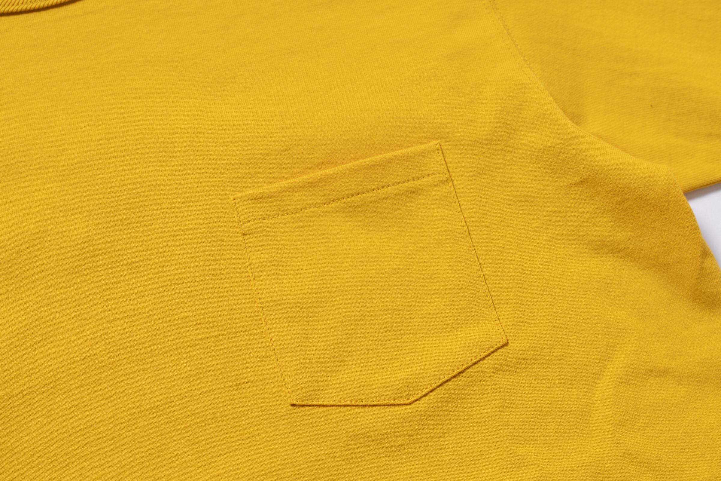 MC22006 POCKET TEE - YELLOW
