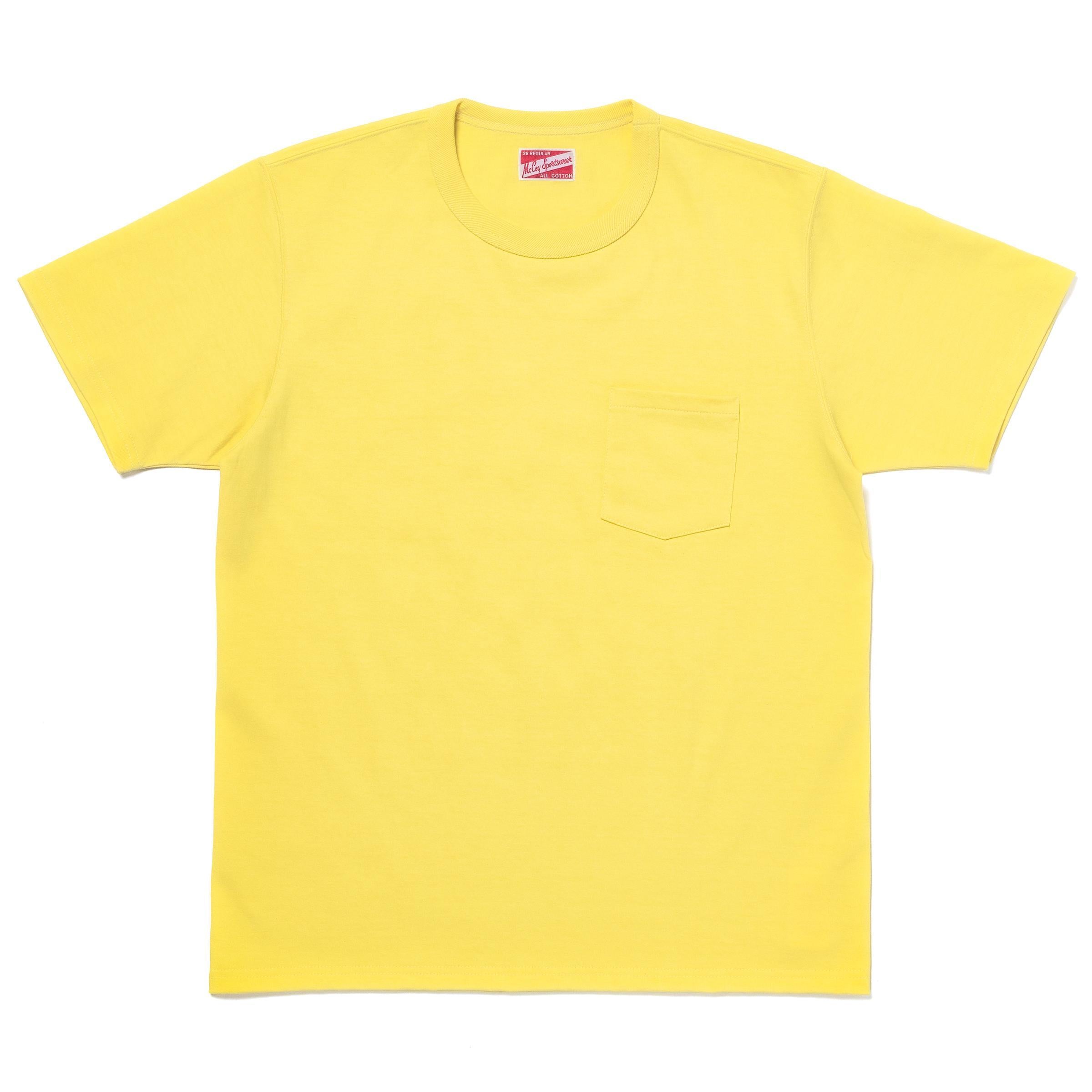 MC22006 POCKET TEE - CANARY