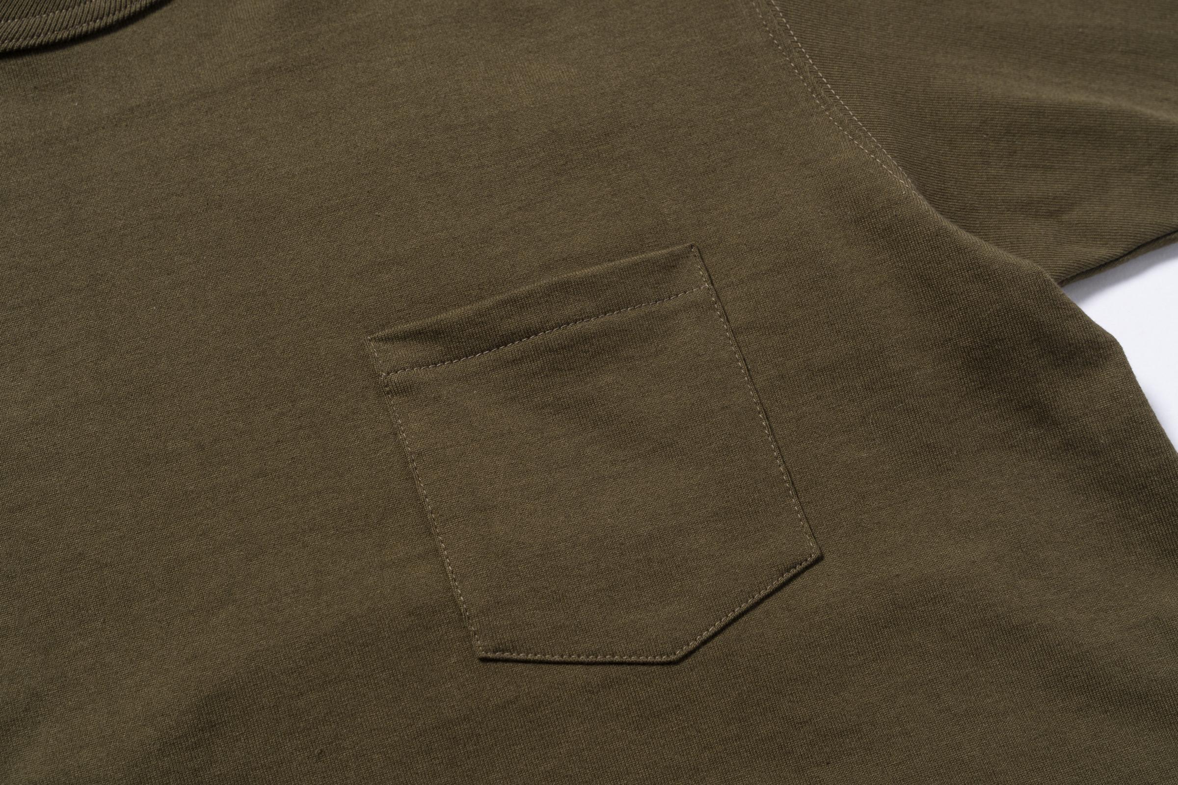 MC22006 POCKET TEE - OLIVE