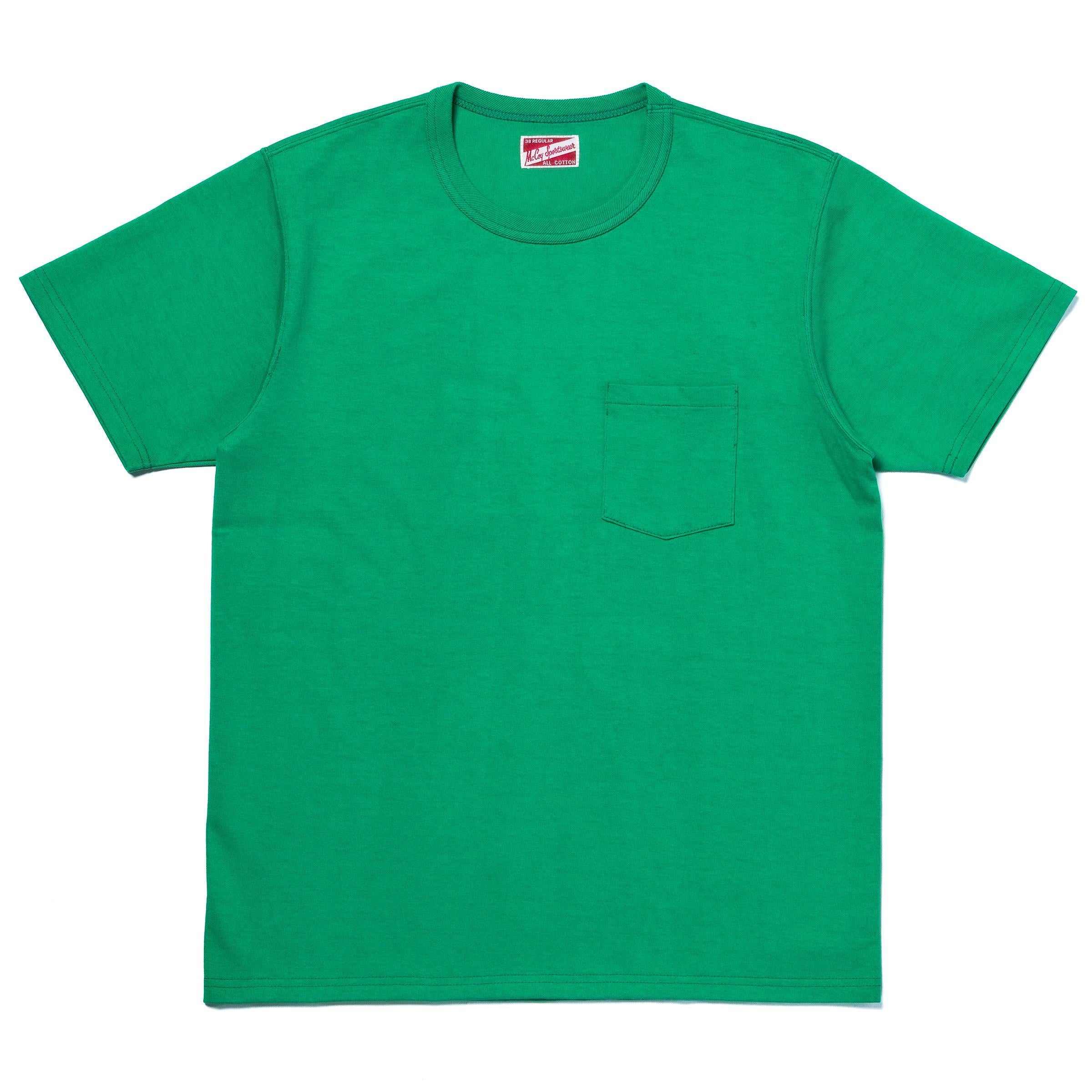 MC22006 POCKET TEE - K.GREEN