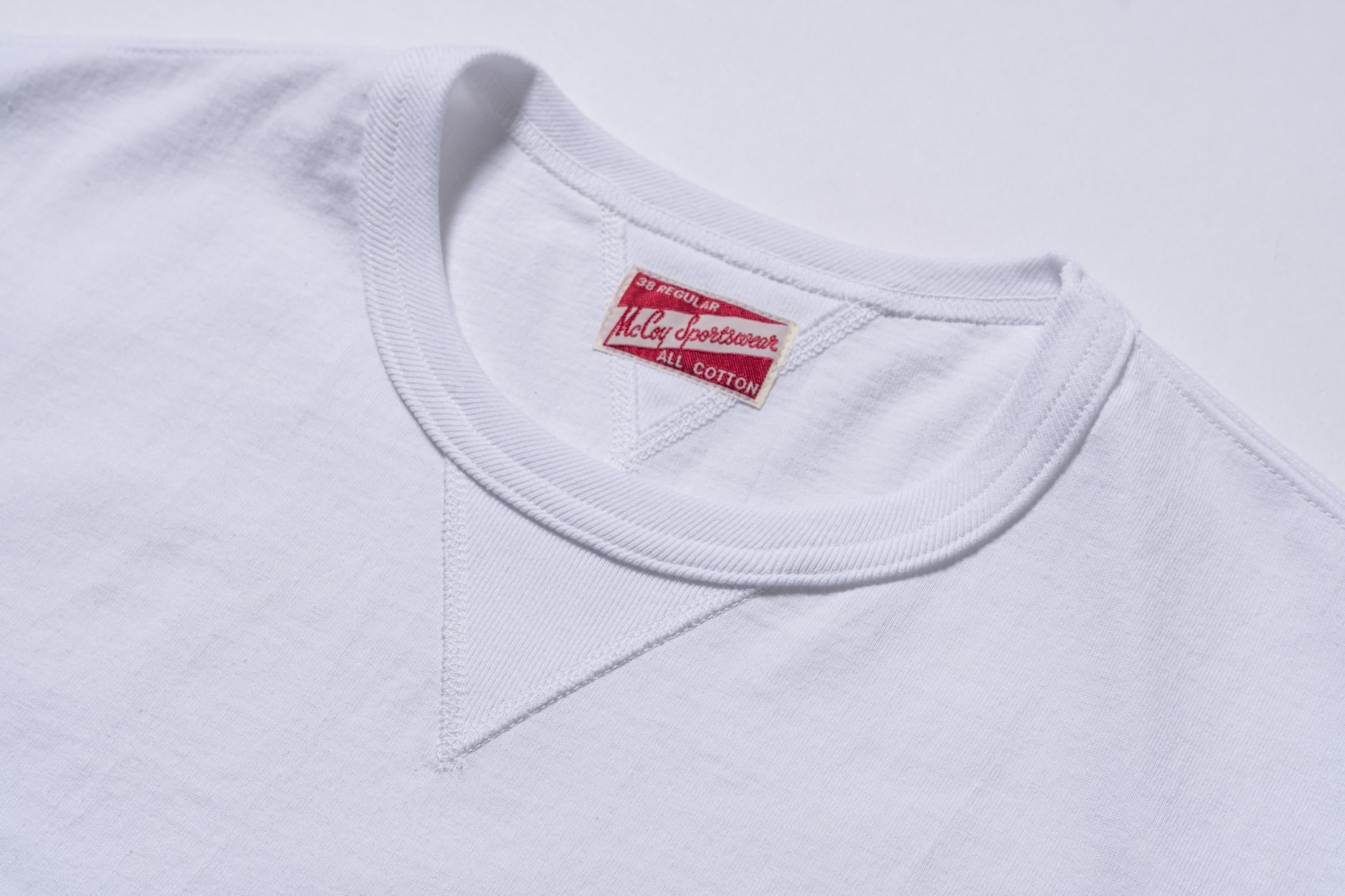 MC23020 GUSSET TEE - WHITE