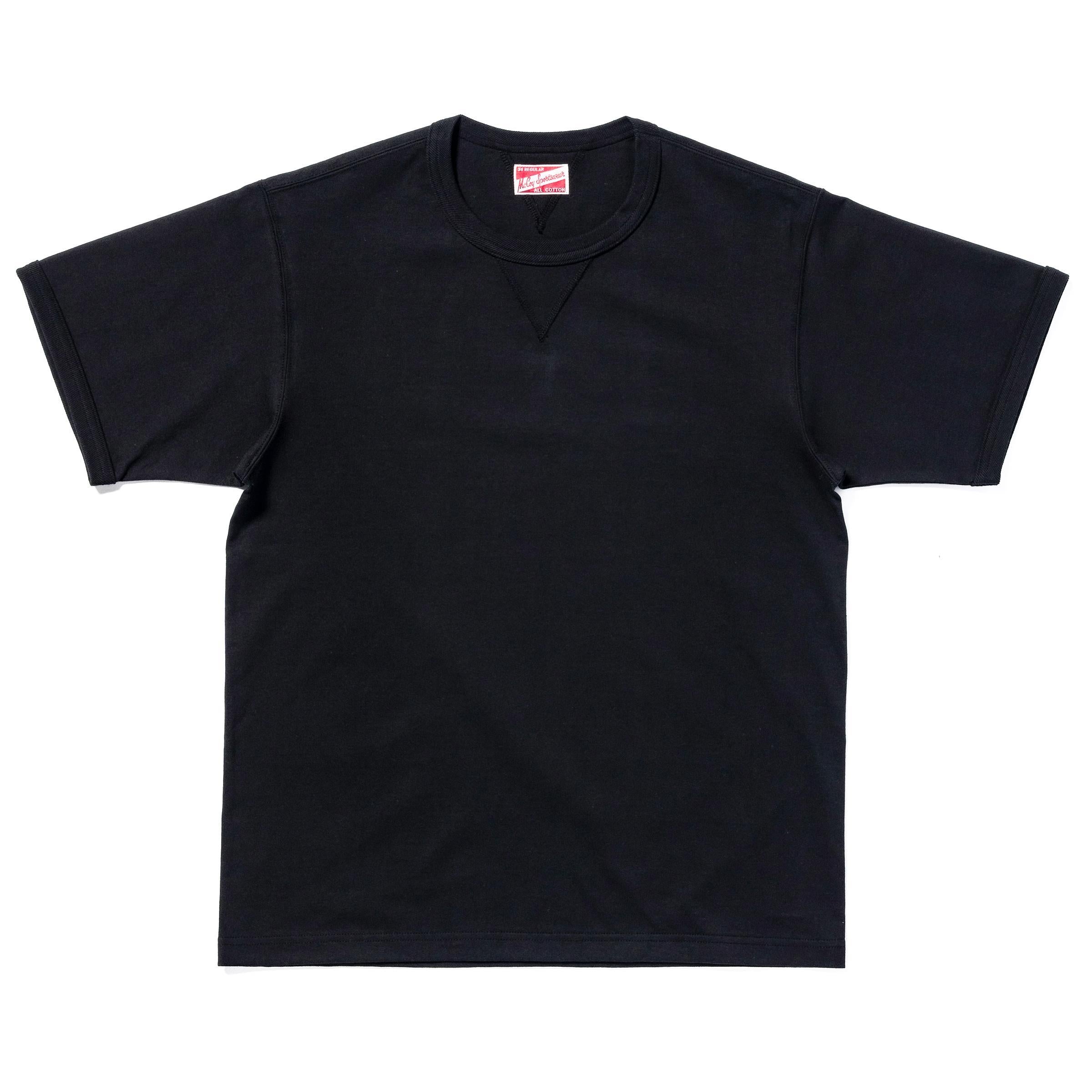 MC23020 GUSSET TEE - BLACK