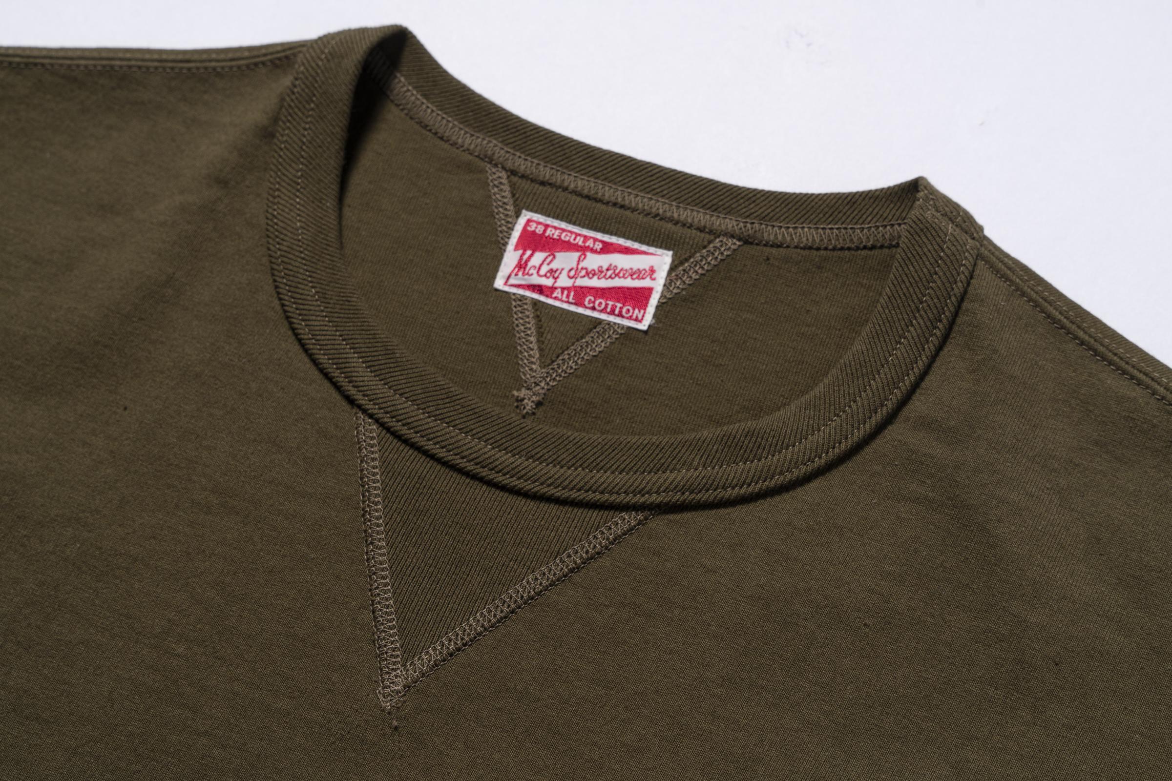 MC23020 GUSSET TEE - OLIVE