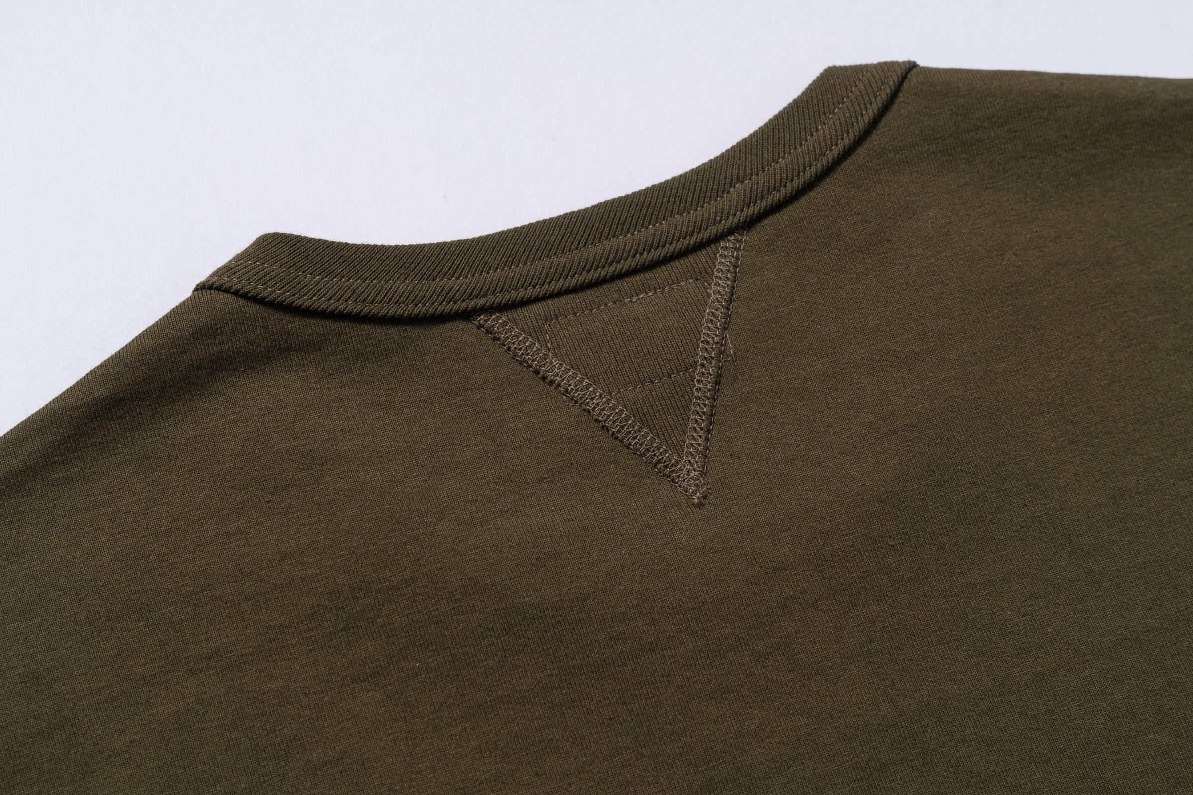 MC23020 GUSSET TEE - OLIVE