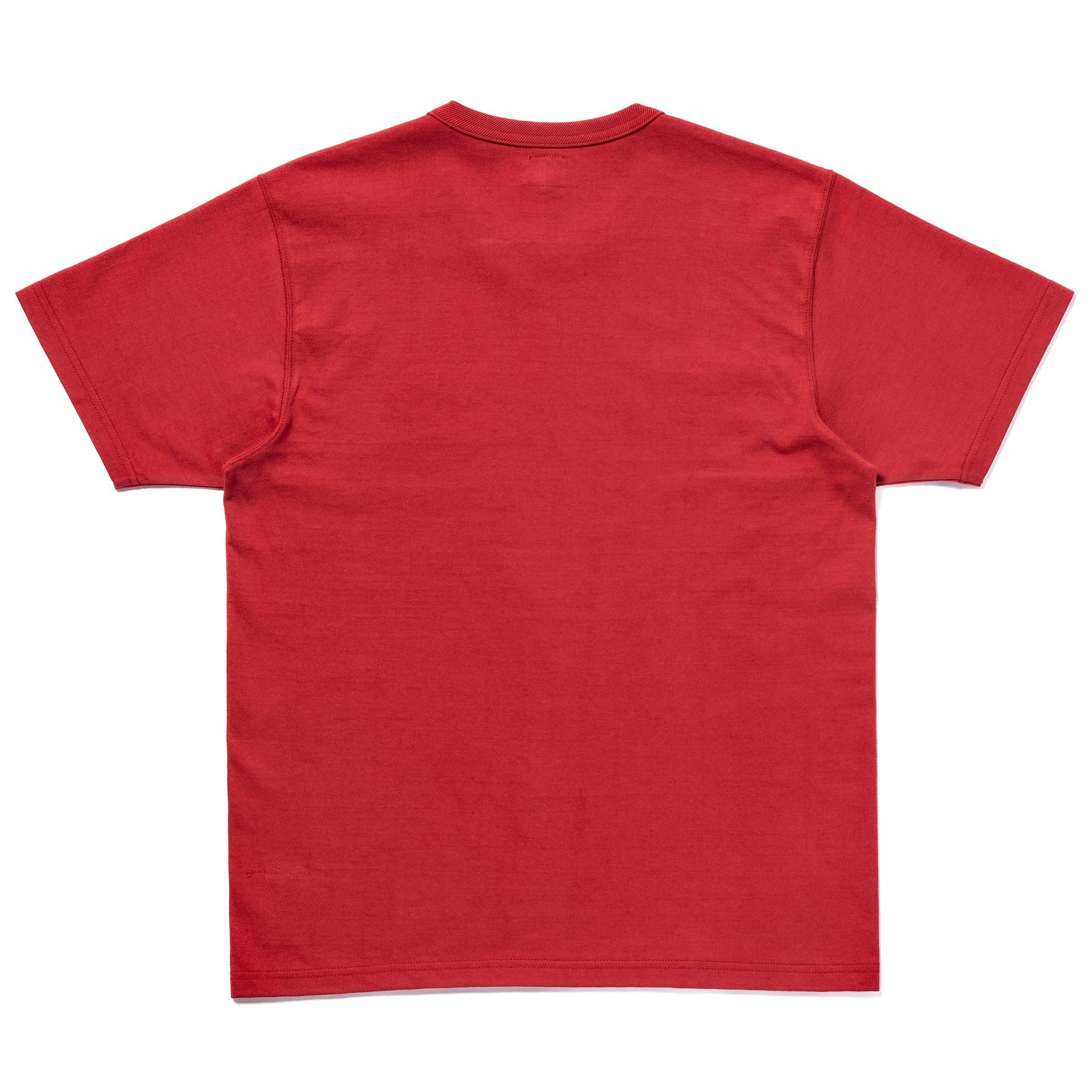 MC25003 MILITARY TEE / JOLLY ROGER KEY FIELD - CHERRY