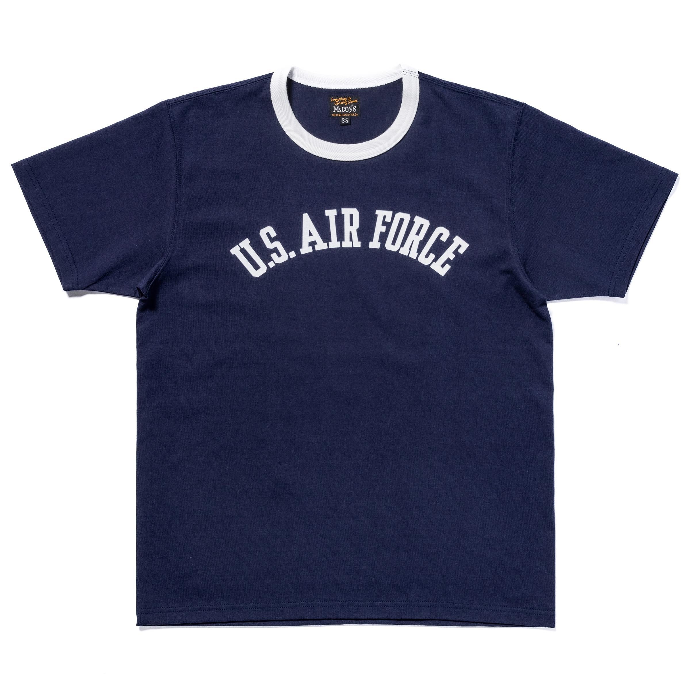 MC25008 MILITARY TEE / U.S. AIR FORCE - NAVY/MILK