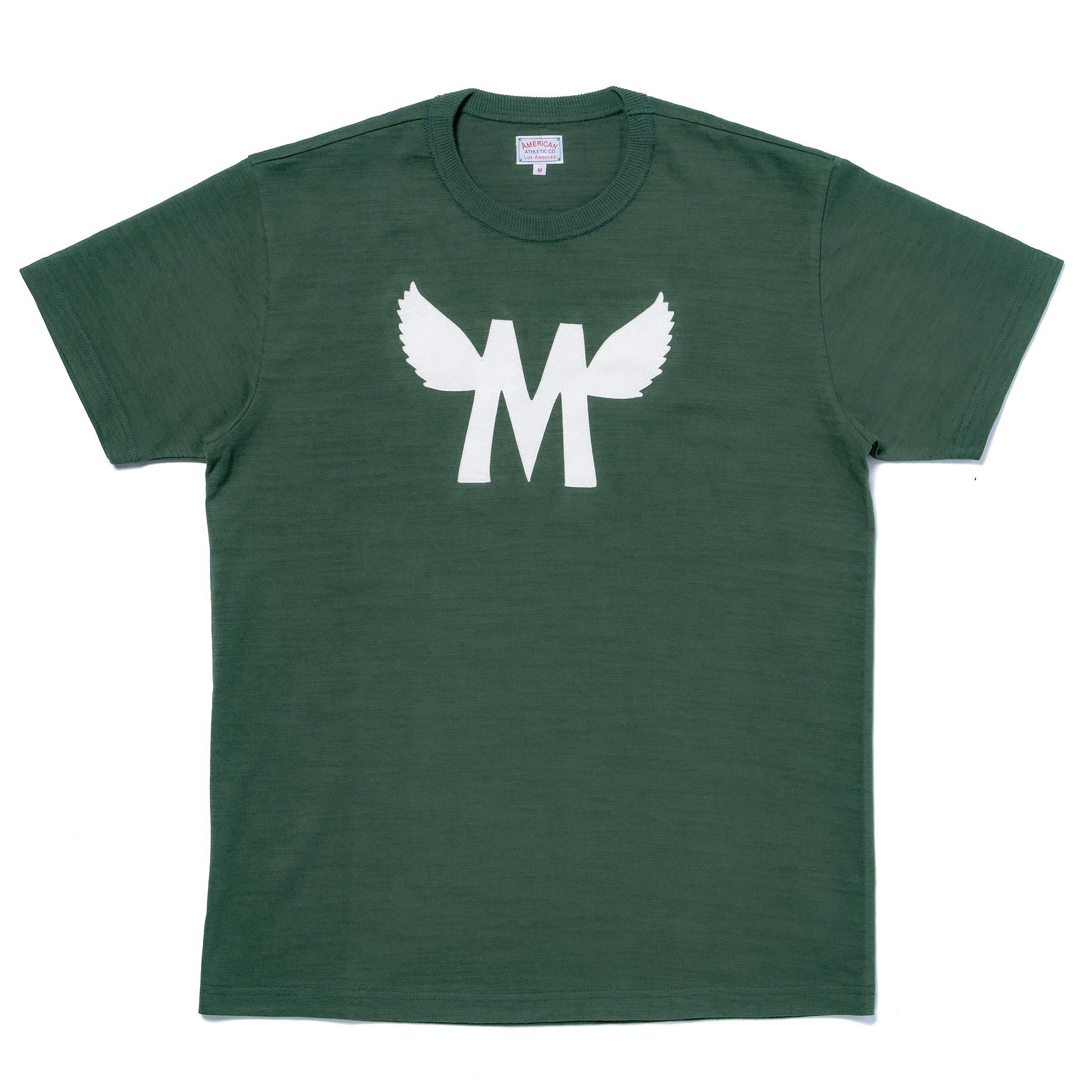 MC26020 ATHLETIC T-SHIRT / FLYING M - FOREST
