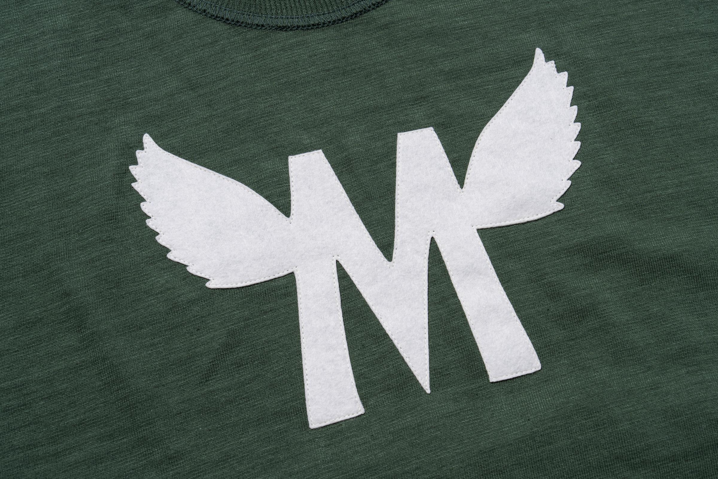 MC26020 ATHLETIC T-SHIRT / FLYING M - FOREST