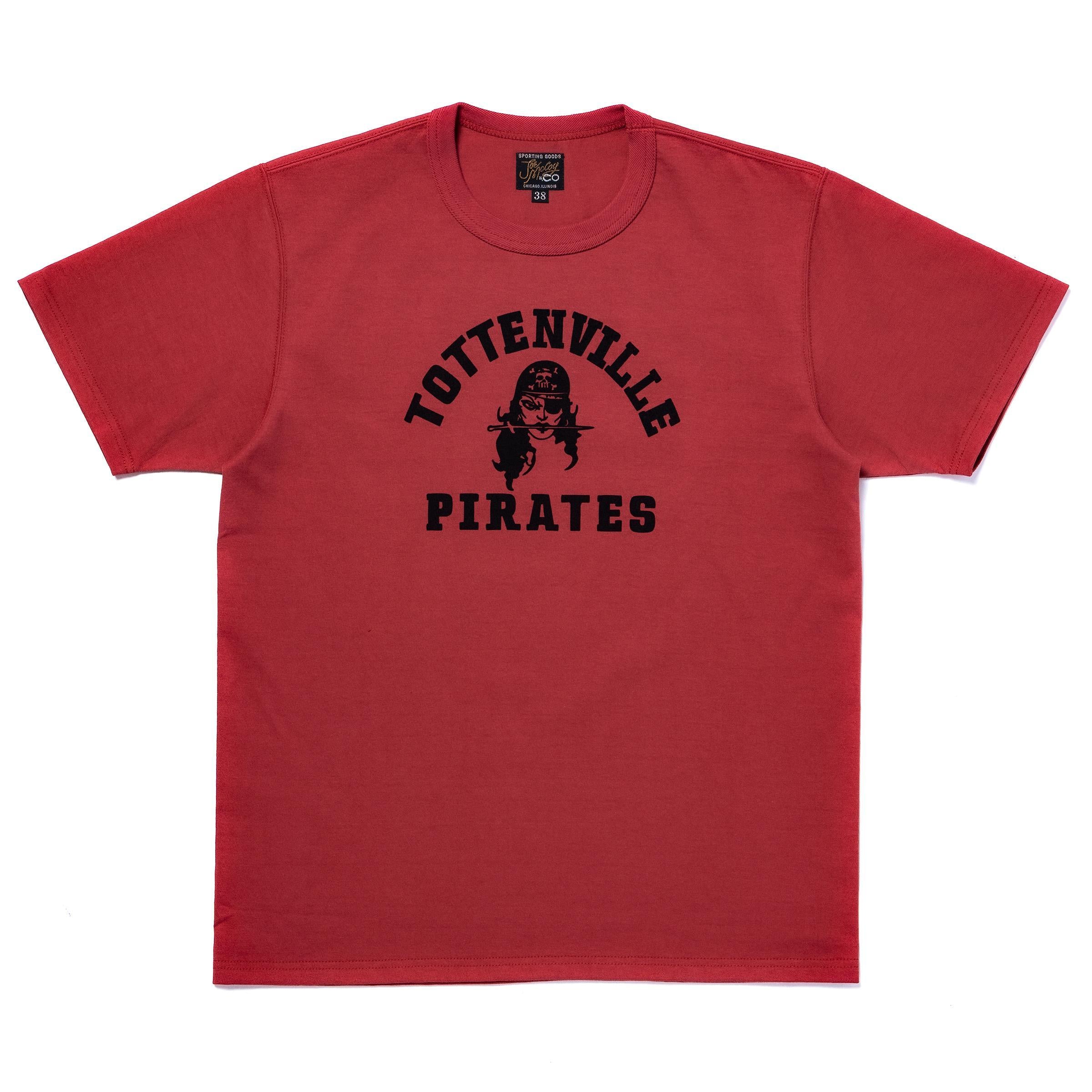 MC26025 JOE MCCOY TEE / PIRATES - CHERRY