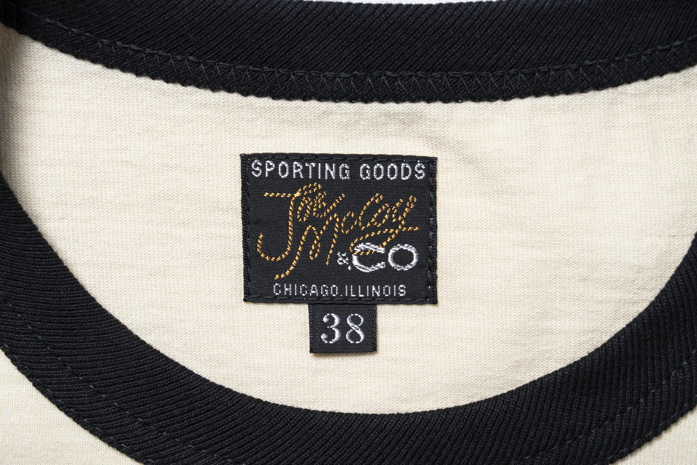 MC26027 JOE MCCOY TEE / BIG CHIEF - ECRUxBLACK