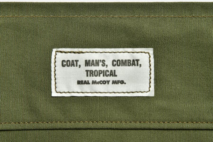 MJ22006 COAT MAN'S COMBAT TROPICAL (MODEL 220) - OLIVE