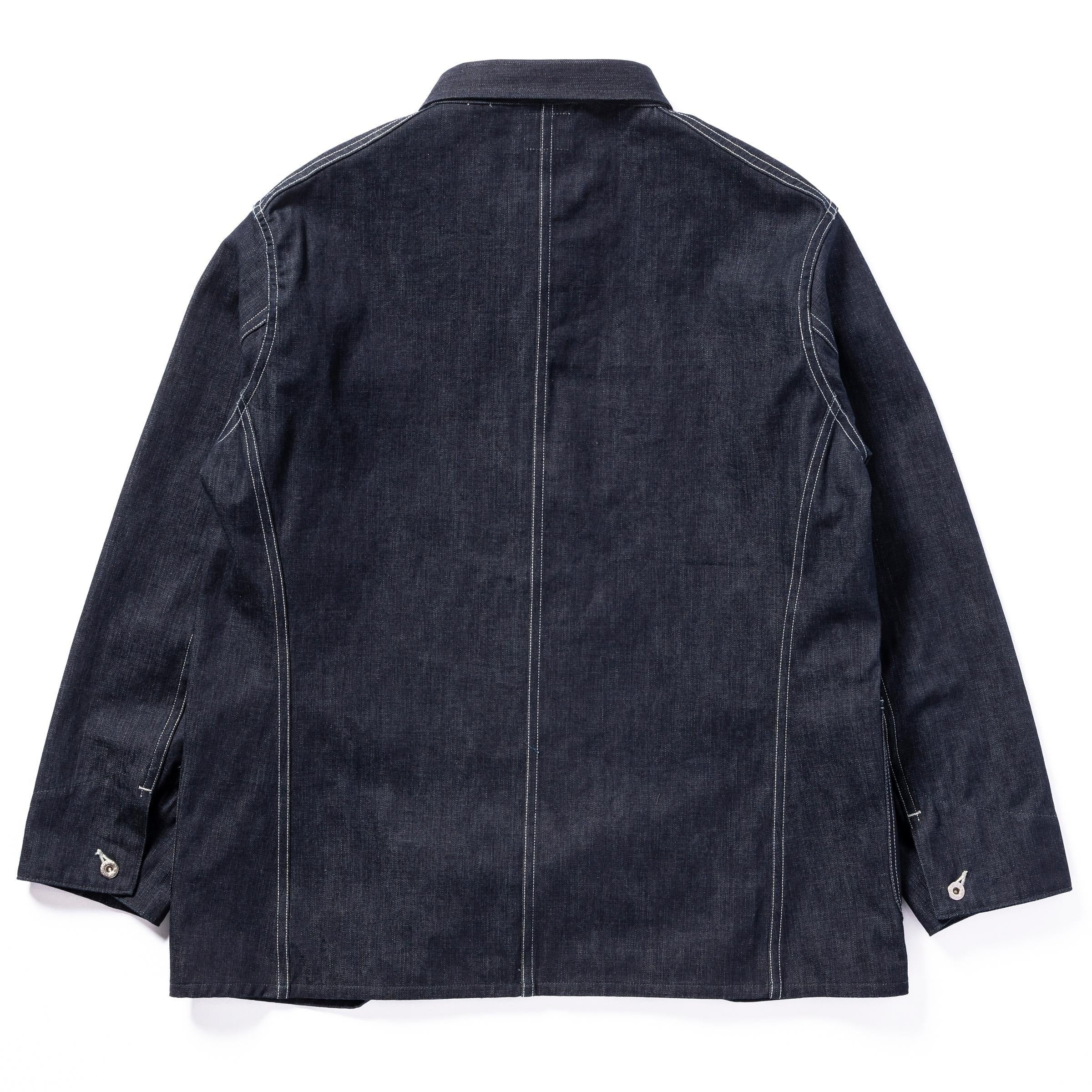 MJ24013 WWII DENIM CHORE COAT - INDIGO