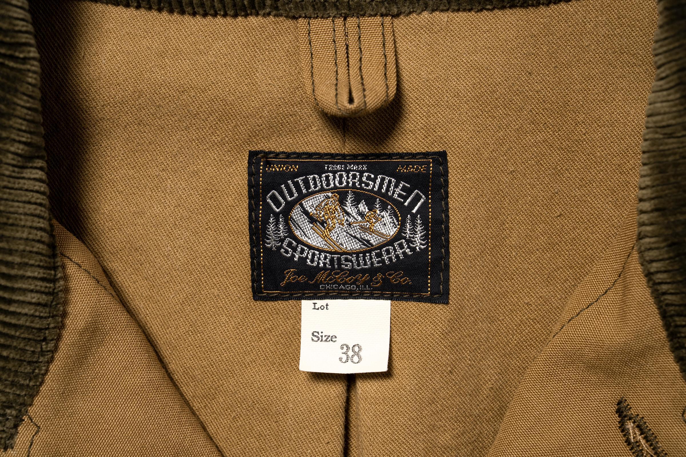 MJ25123 COTTON CANVAS BARN COAT - BROWN