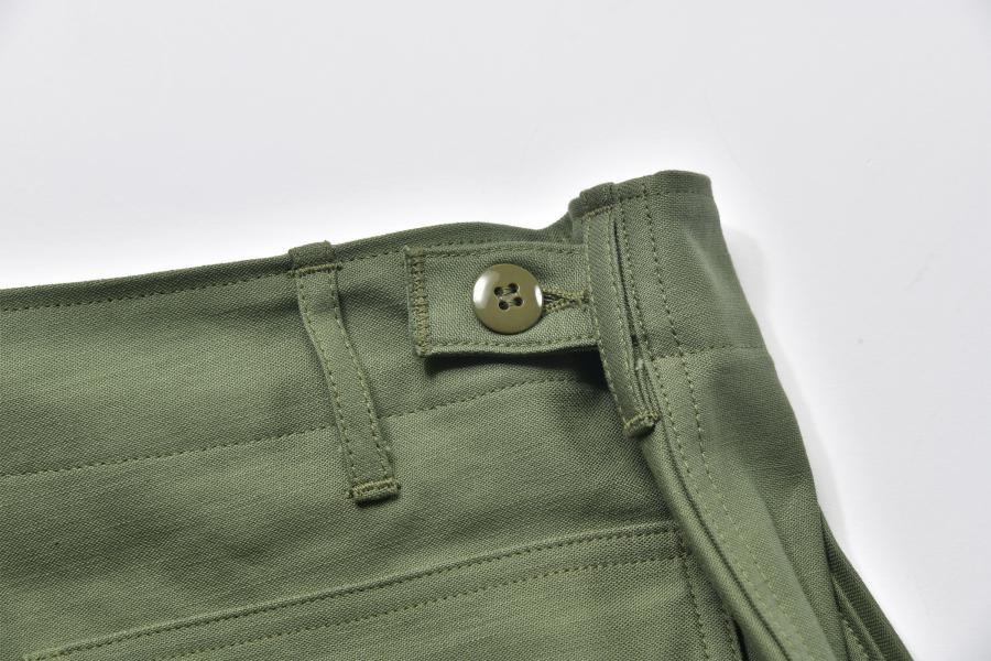 MP23003 TROUSERS MEN'S COTTON SATEEN OG-107 - OLIVE