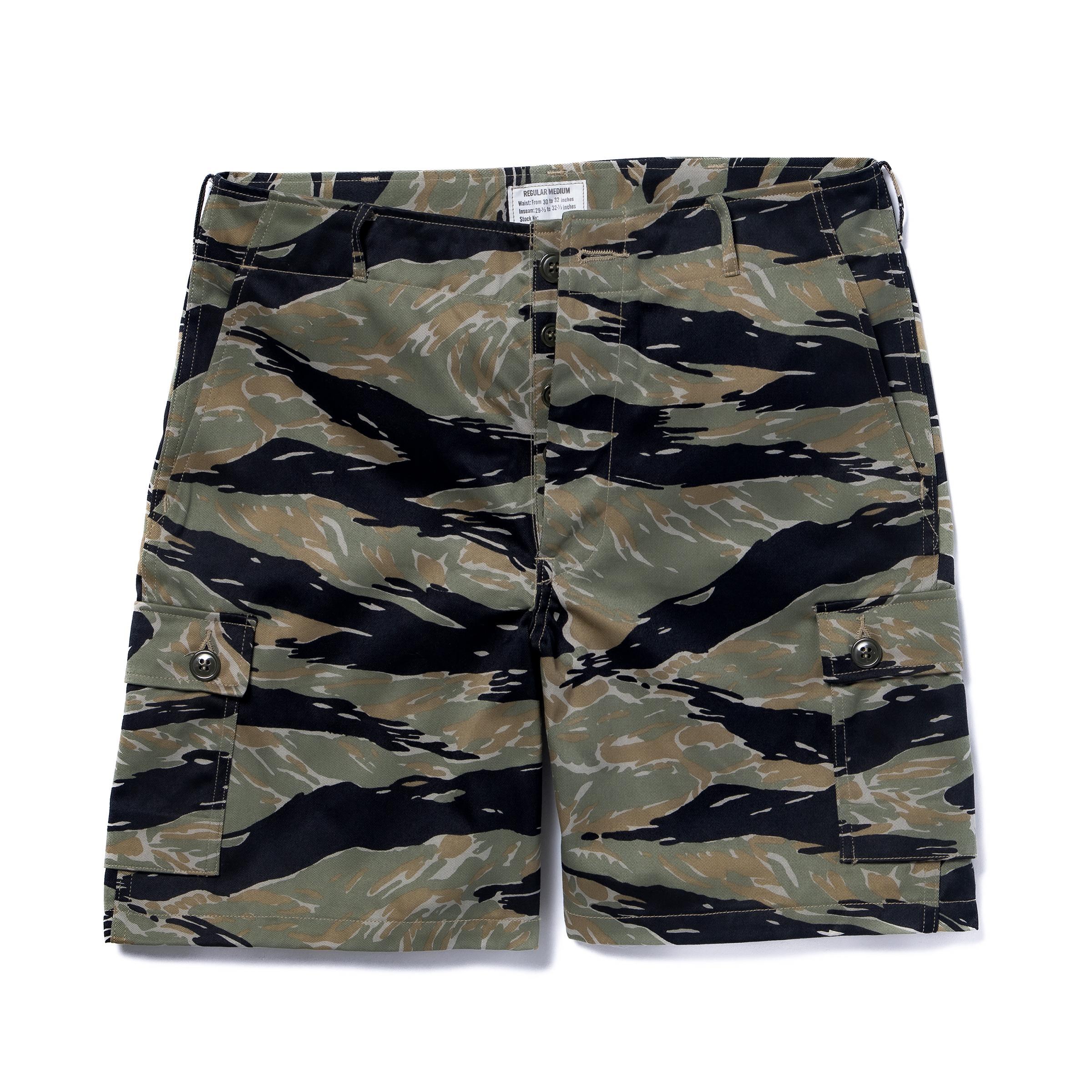 MP25004 TIGER CAMOUFLAGE SHORTS / TADPOLE - GREEN