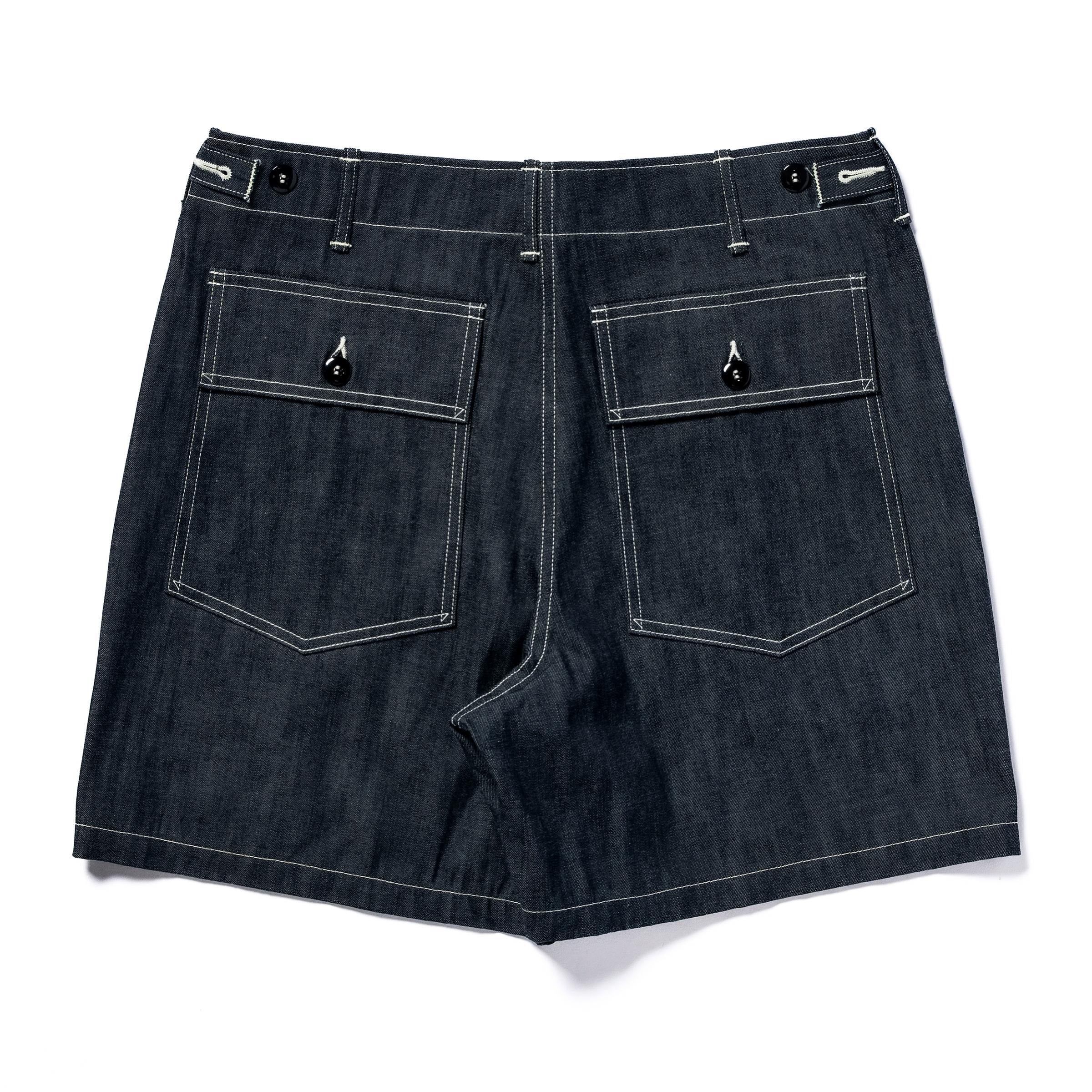 MP25013 UTILITY SHORTS / DENIM - INDIGO