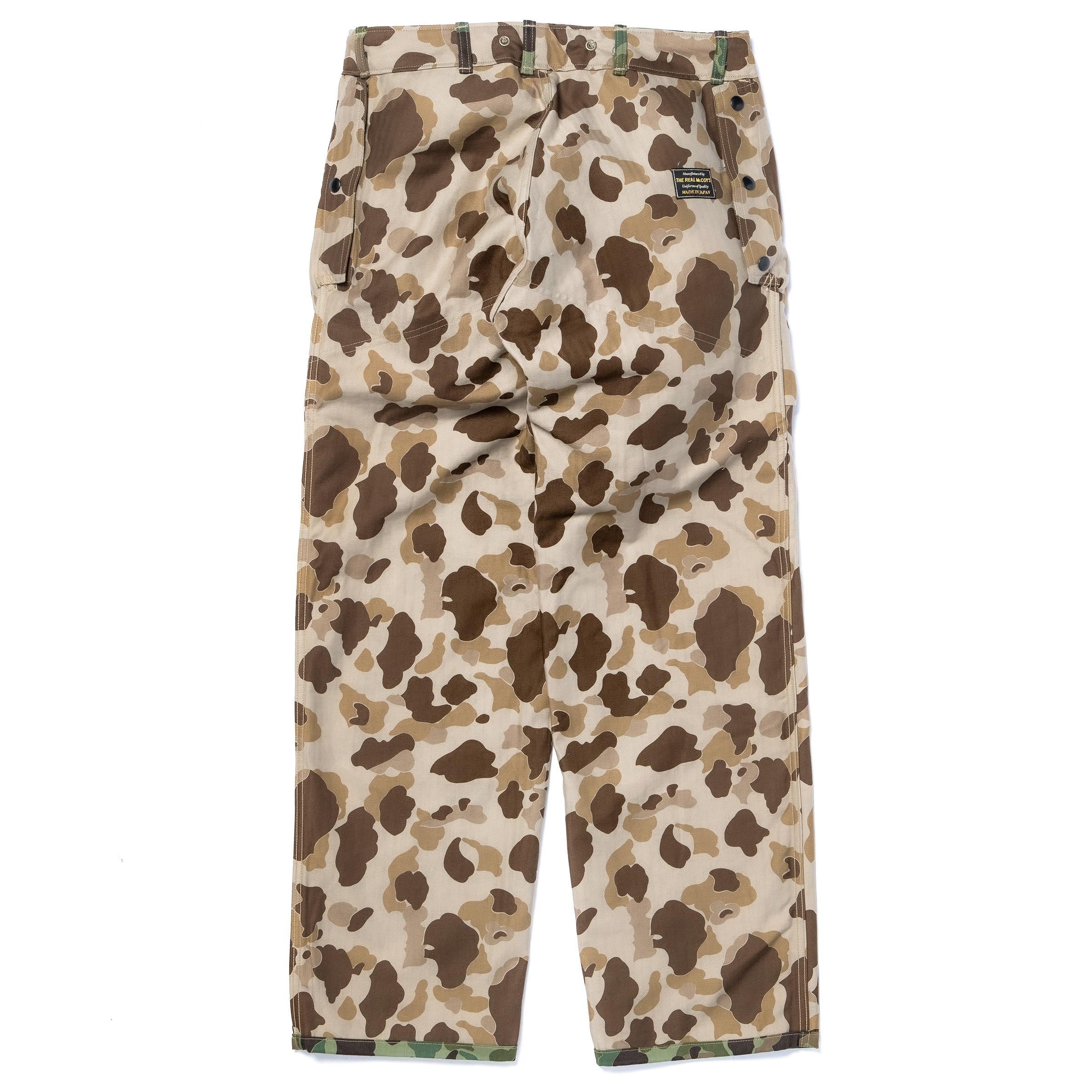 MP26001 P1944 REVERSIBLE FROGSKIN CAMOUFLAGE TROUSERS - GREEN