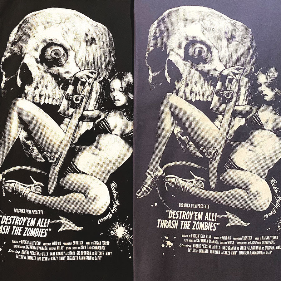 "Skull Skater Girl" TEE S/S - BLACK