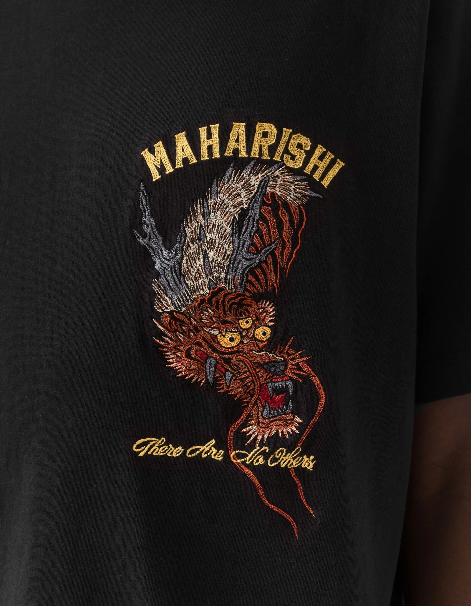 6100 TOUR TIGER DRAGON T-SHIRT - BLACK
