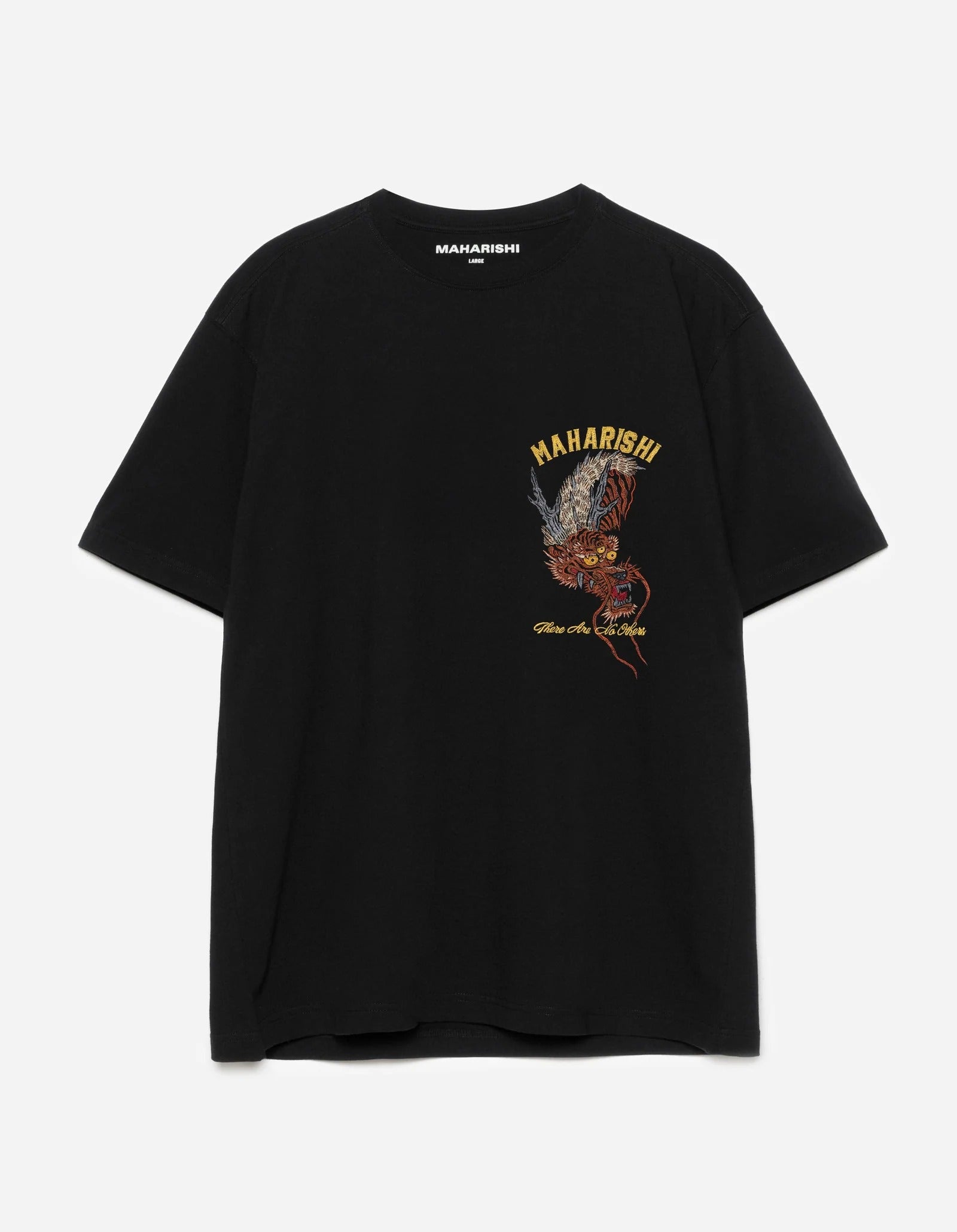 6100 TOUR TIGER DRAGON T-SHIRT - BLACK