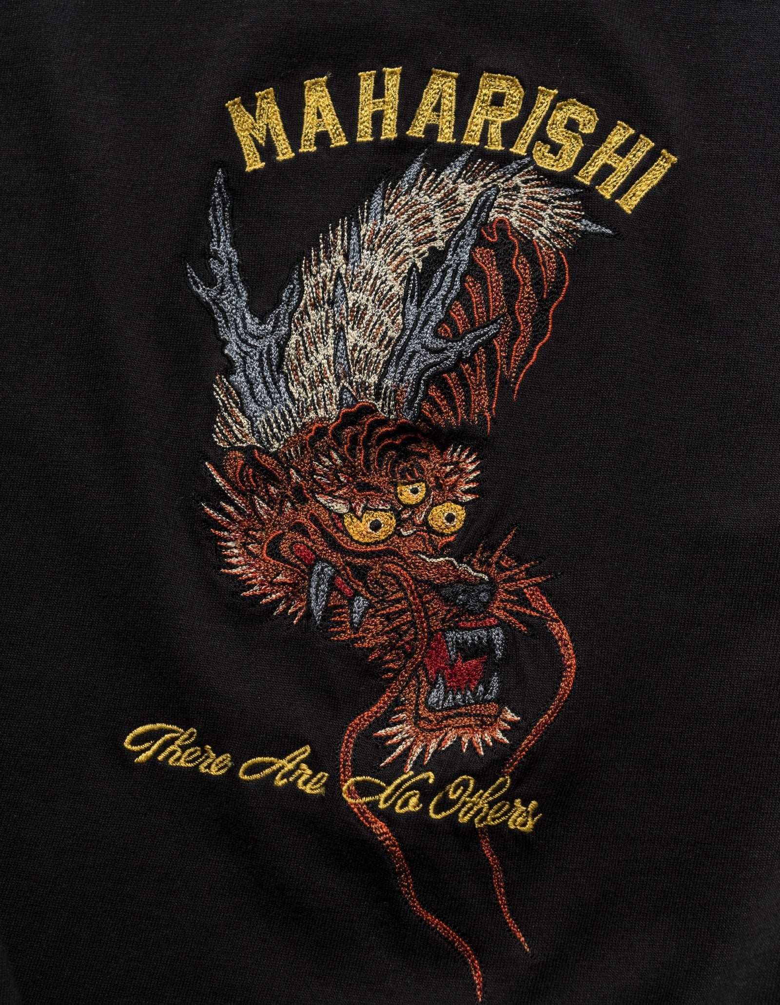 6100 TOUR TIGER DRAGON T-SHIRT - BLACK