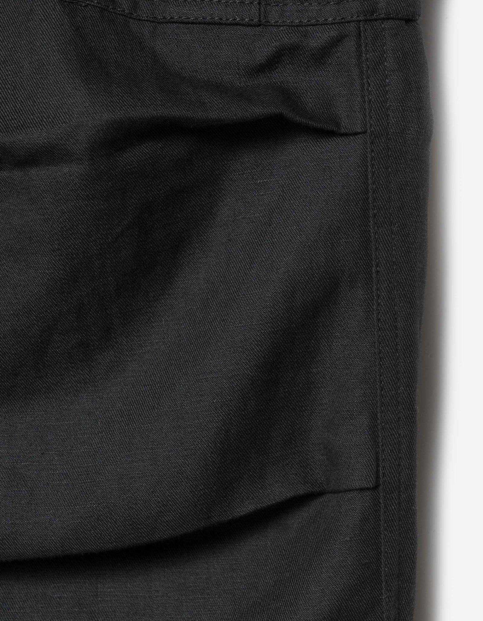 7400 Hemp M65 Cargo Pants - BLACK