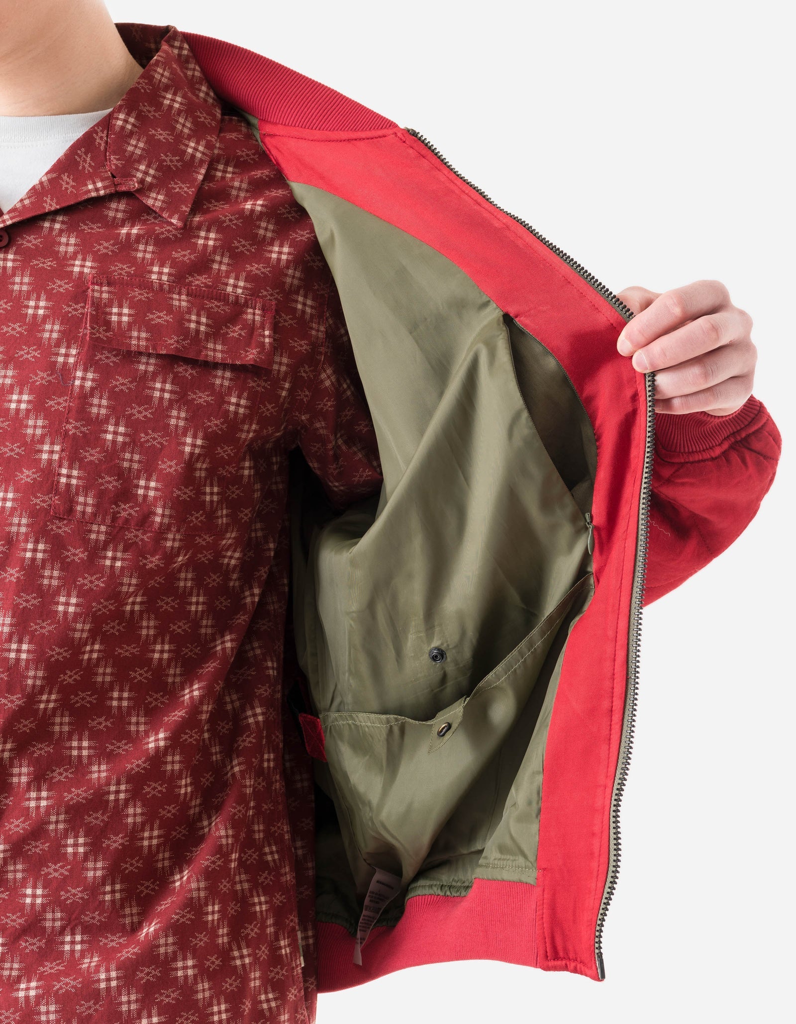 7243 Camp Hardy Tour Sukajan Jacket - RED