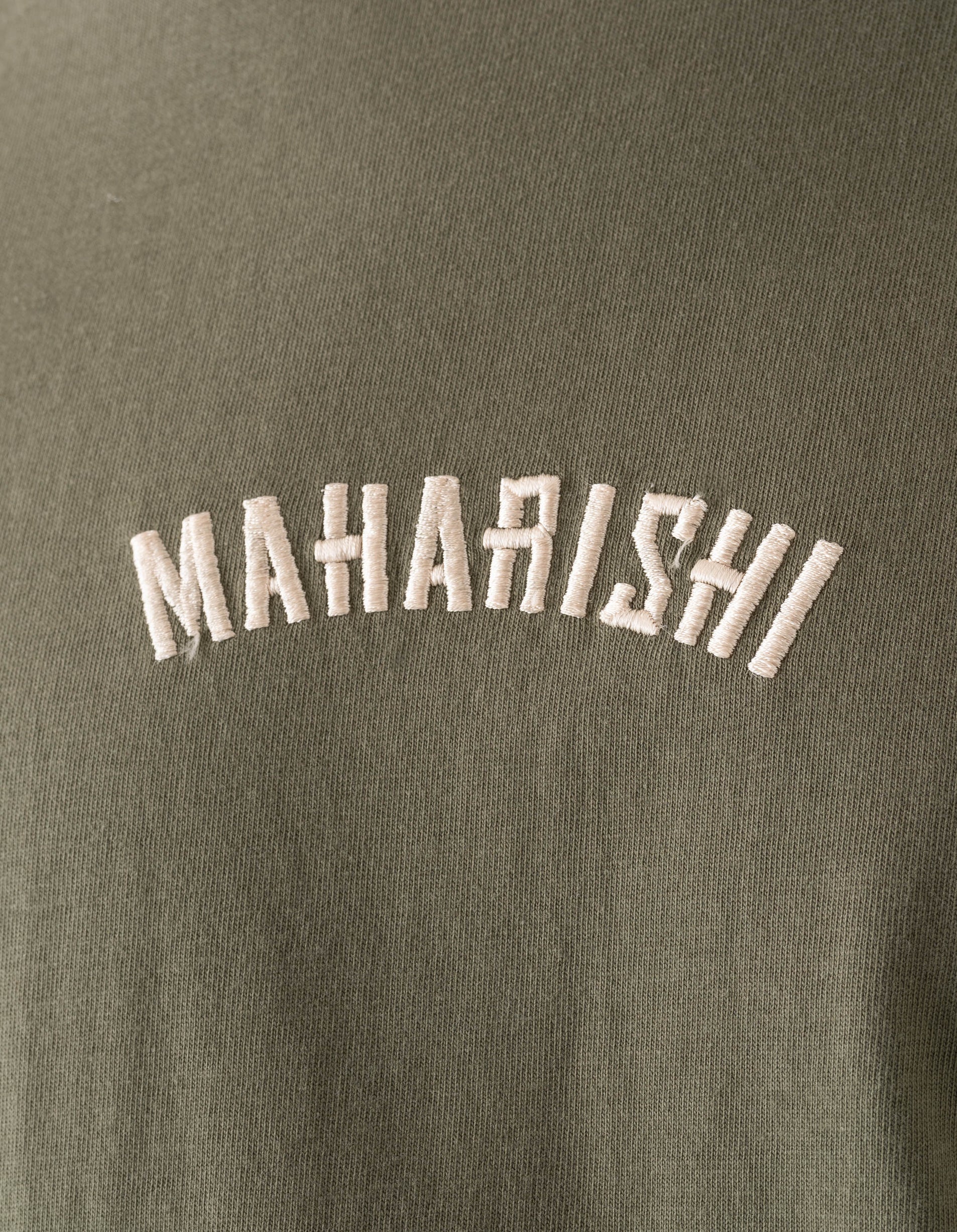 7290 Maharishi Organic S/S T-Shirt - OLIVE OG-107F
