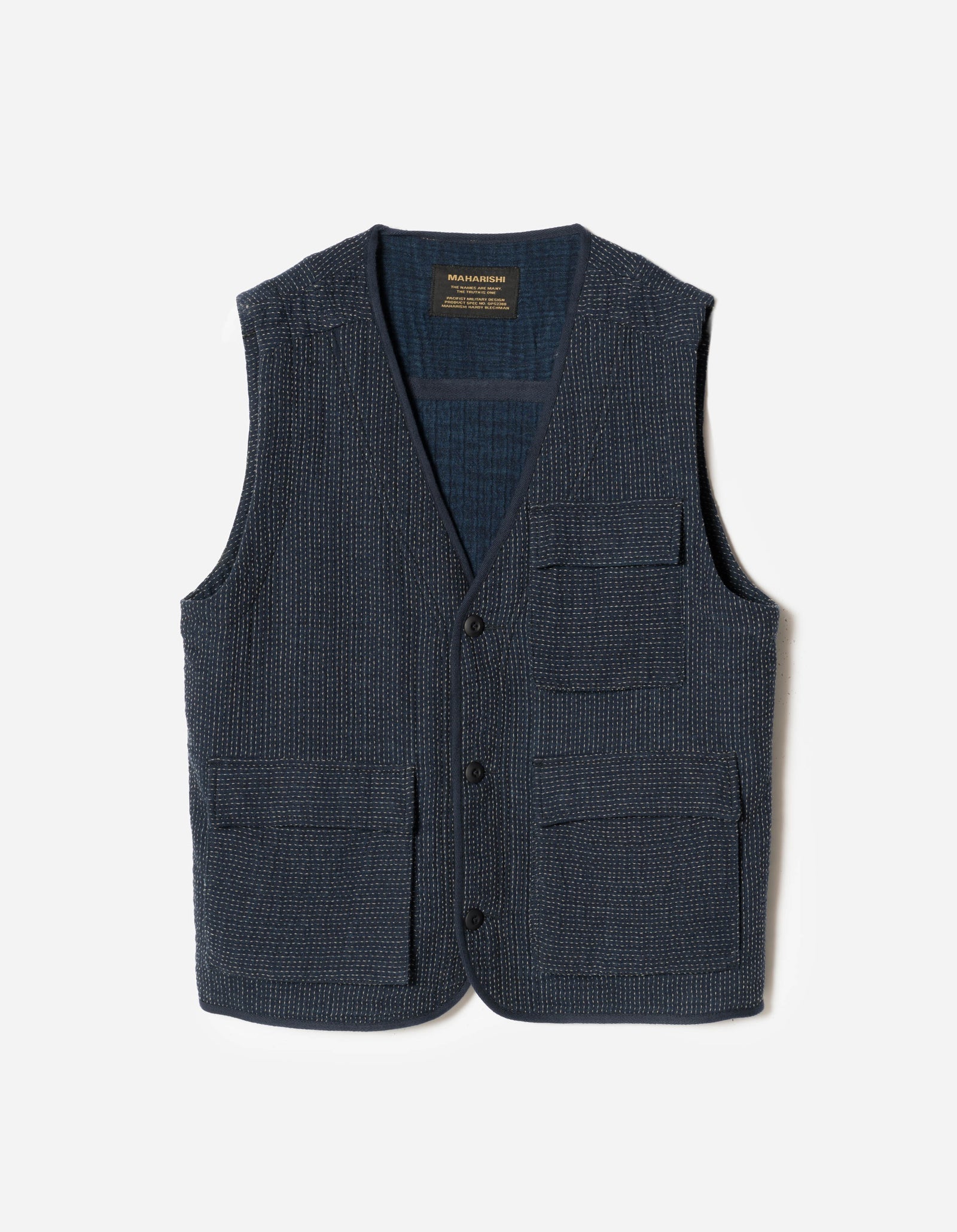 7303 Utility Vest - INDIGO