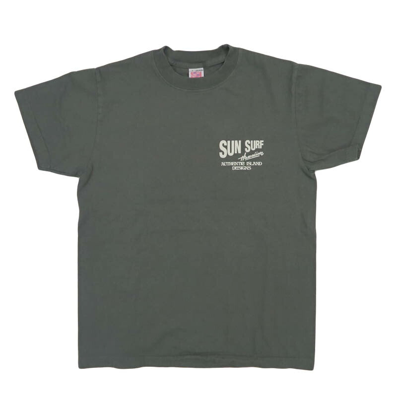 SS79750 SUNSURF PRINT T-SHIRTS “BON DANCE” - BLACK