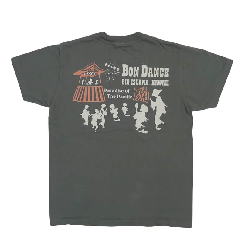 SS79750 SUNSURF PRINT T-SHIRTS “BON DANCE” - BLACK
