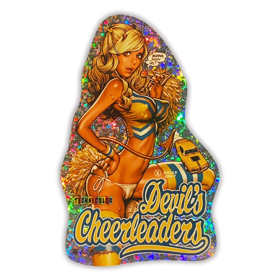 Devil's Cheerleaders T-shirt - WHITE