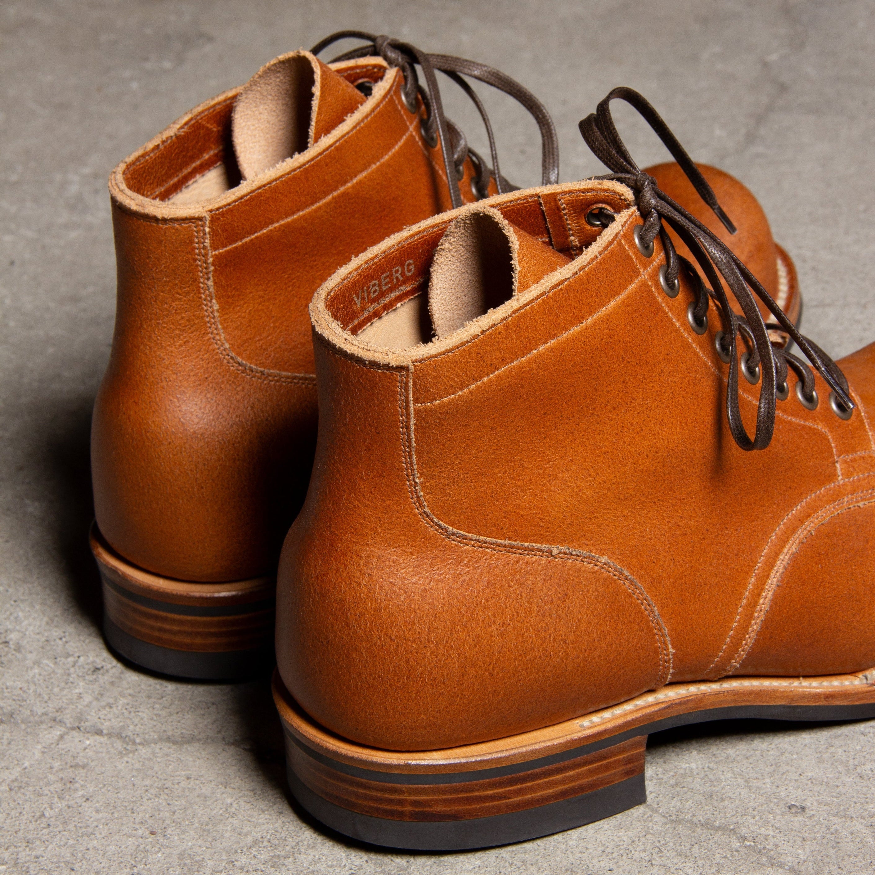 SB310 HRWN - Moc Latigo Waxed Flesh